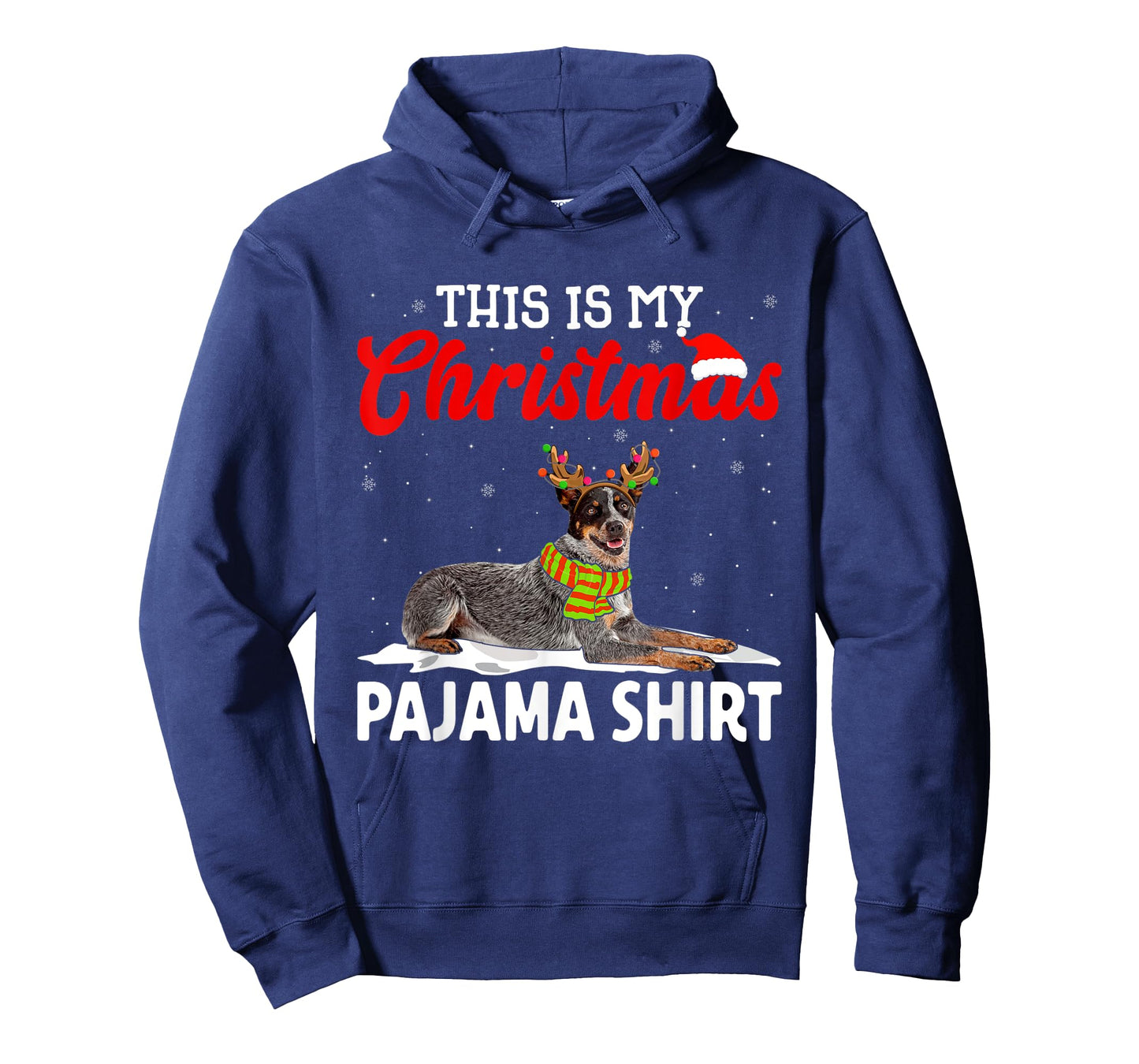 This Is My Christmas Pajama Shirt Australian Cattle Dog T-Shirt