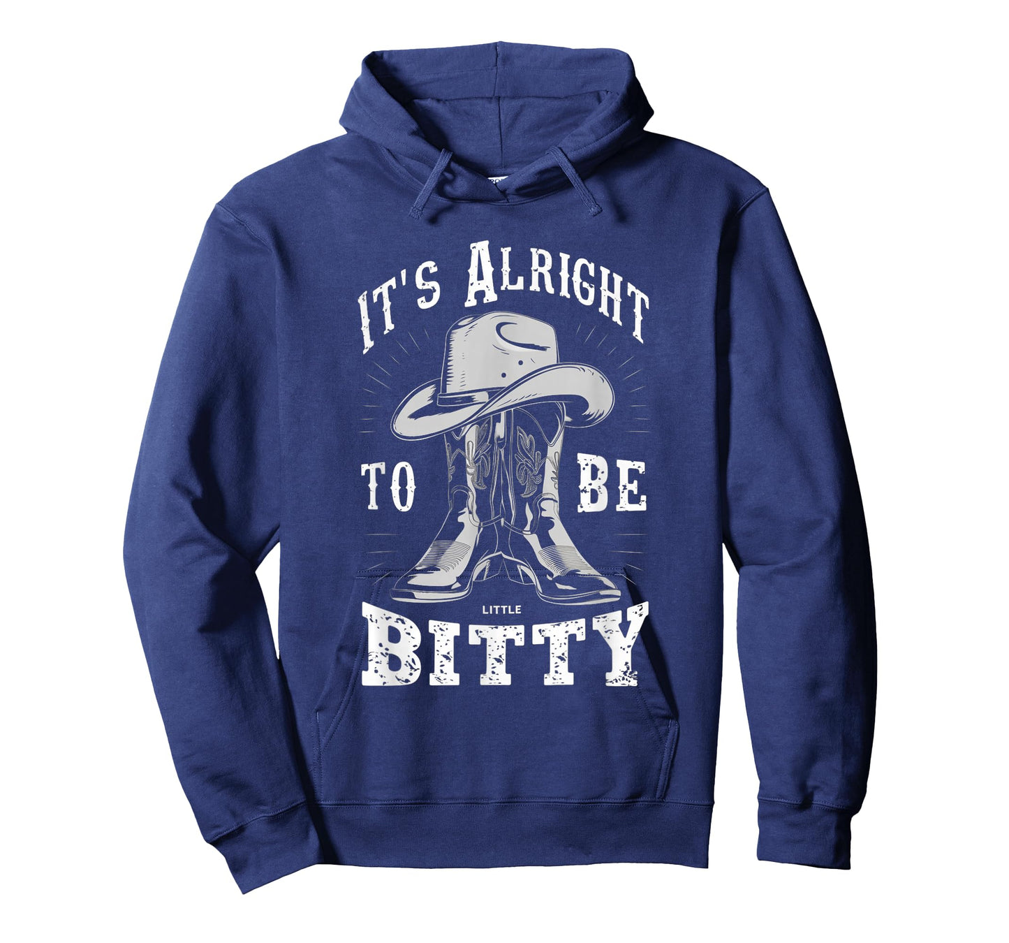 It's Alright to Be Little Bitty Retro Country Music Toddler T-Shirt