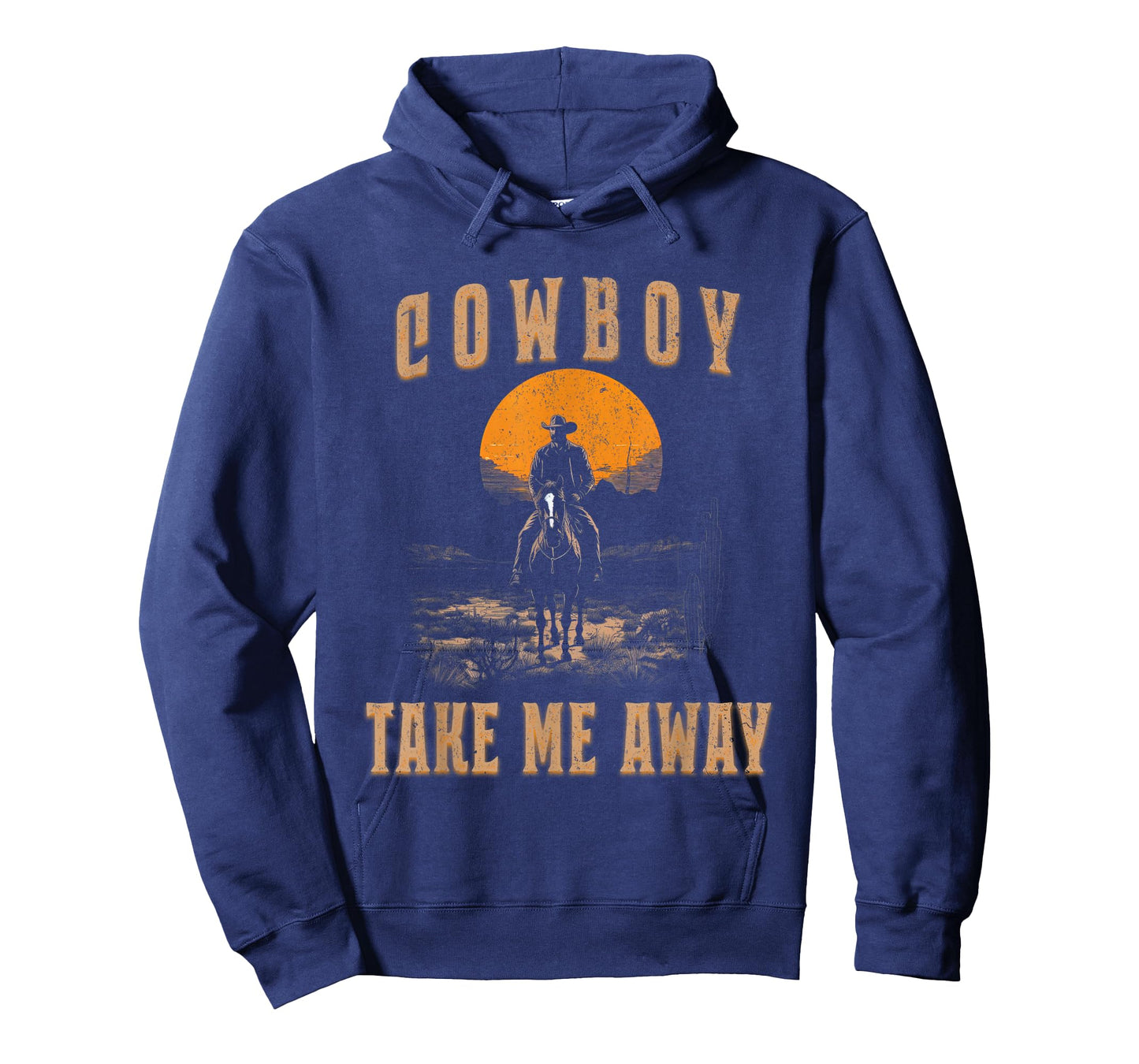 Vintage Western Life Rodeo Country Cowboy Take Me Away T-Shirt