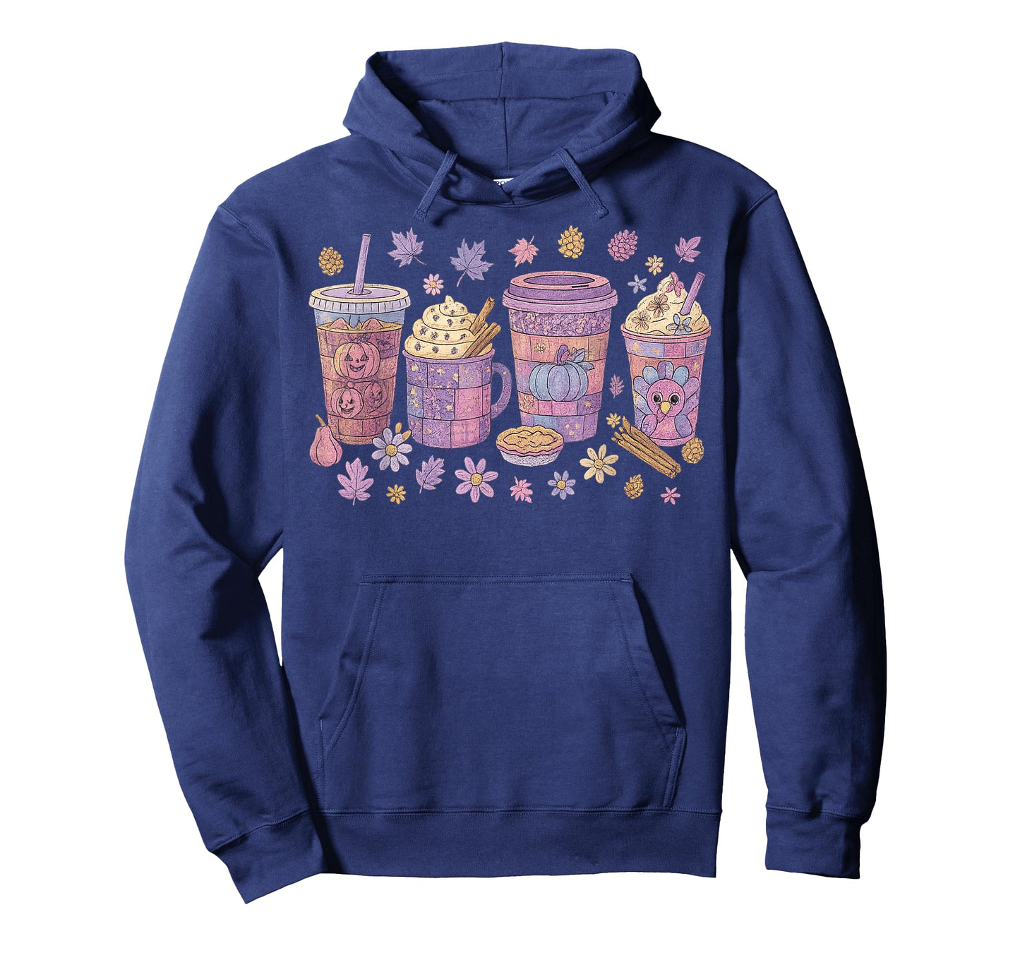 Pumpkin Spice Season Latte Coffee Lover Fall Thanksgiving T-Shirt