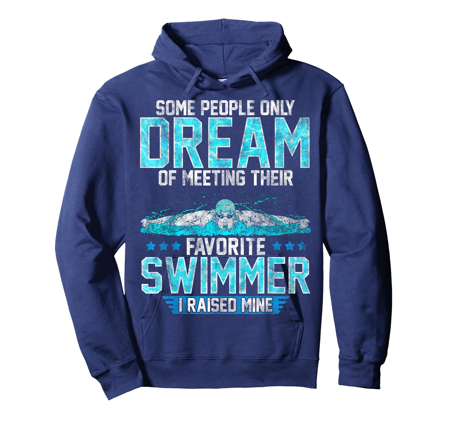 Swimming Parent Swimmer Mom Dad My Favorite Swim Meet T-Shirt