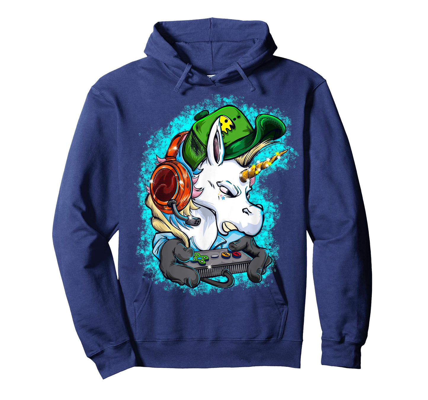 Awesome Unicorn Video Gamer Gaming T-Shirt Gift Clothes T-Shirt