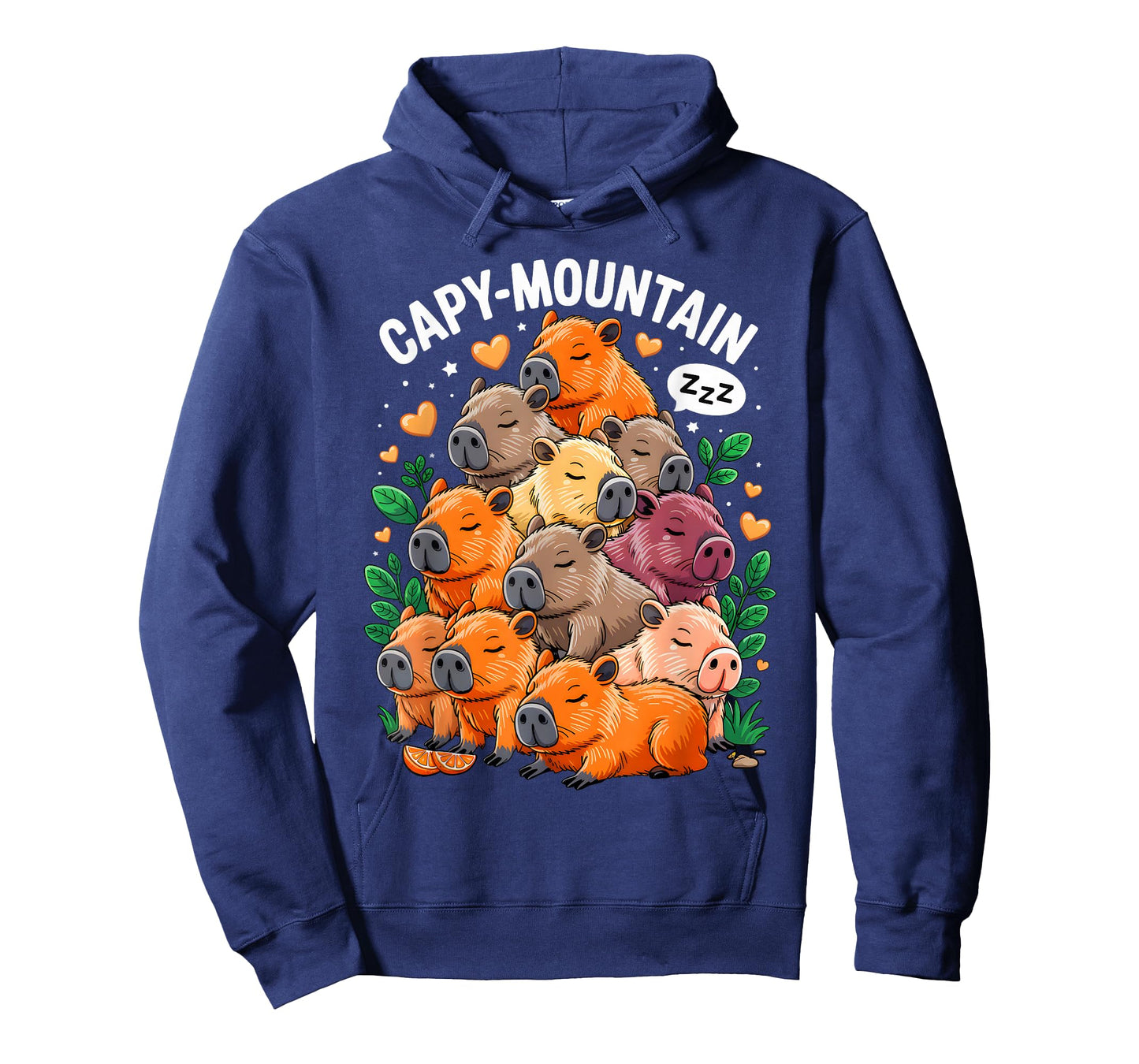 Cozy Capy-Mountain Cute Capybara Lovers for Men Women Kids T-Shirt