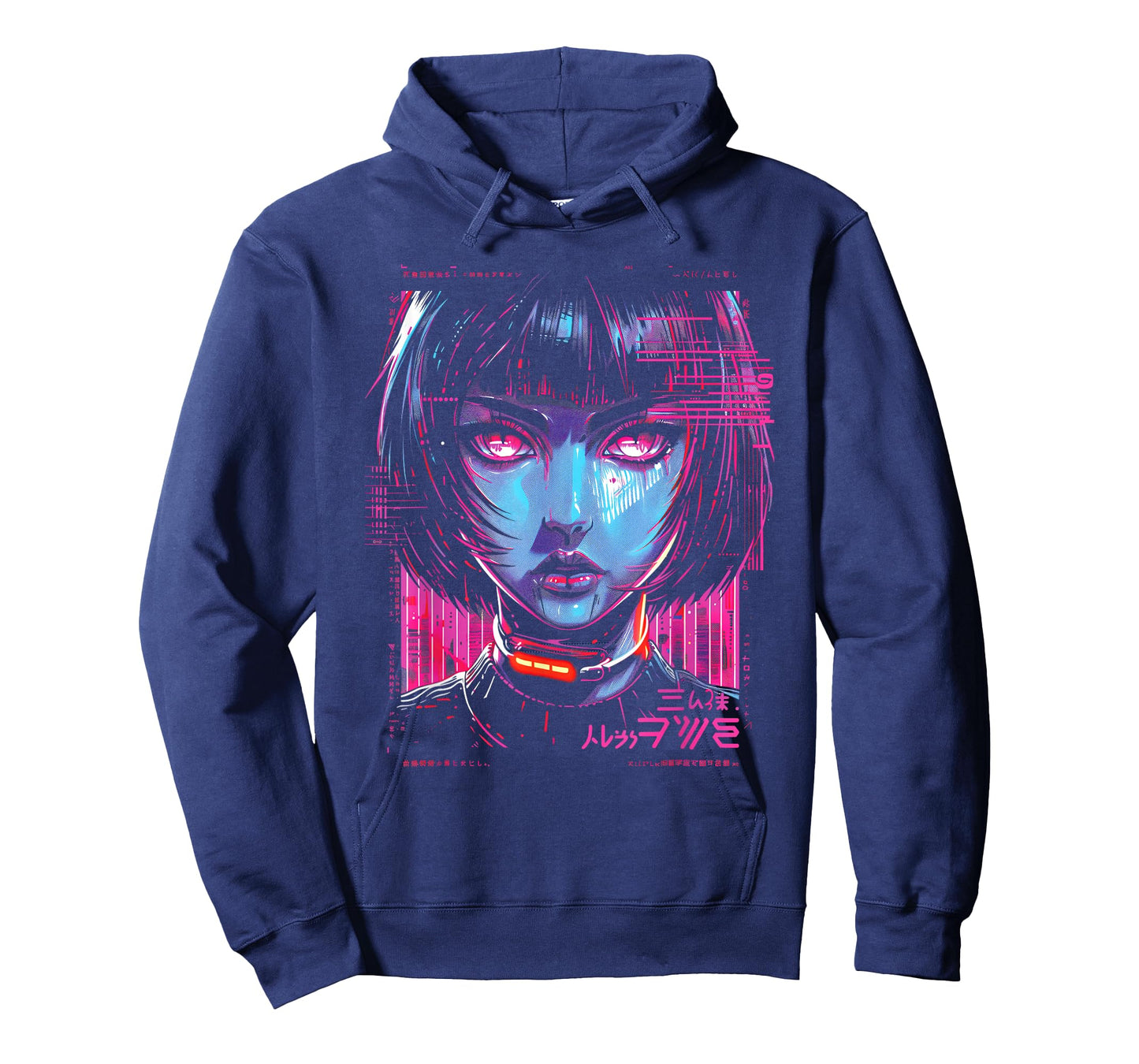 Anime Manga Cyberpunk Vaporwave Futuristic Art Aesthetic T-Shirt