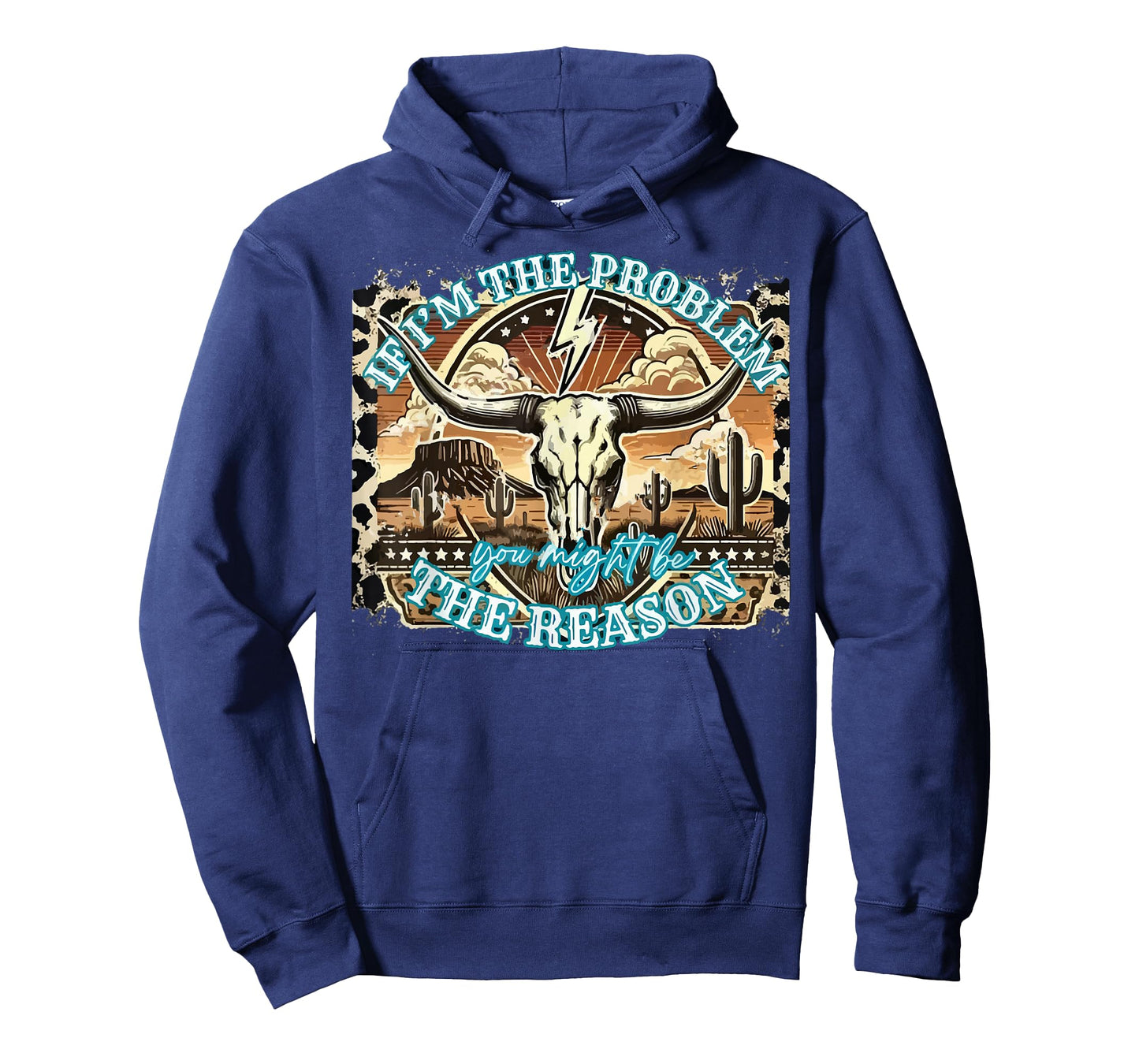 If The Problem Vintage Then You Might Be The Reason Cowgirl T-Shirt