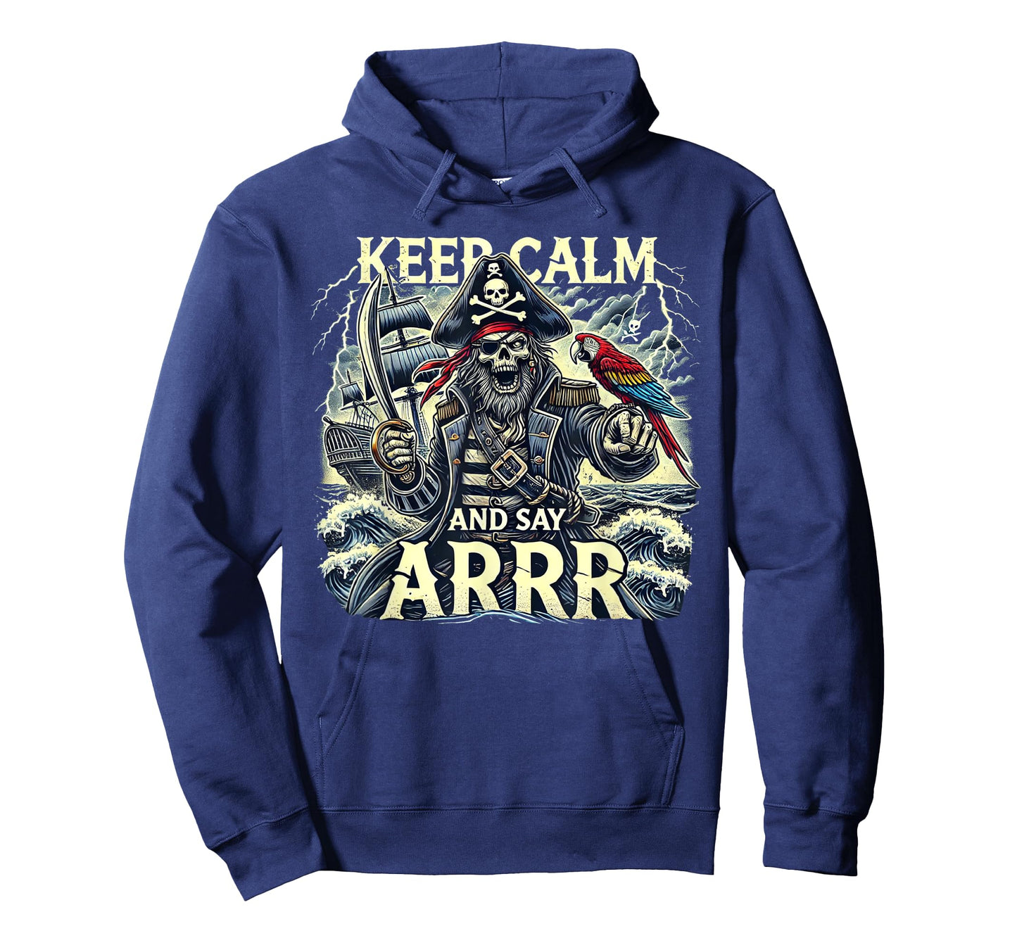 Keep Calm And Say "Arrrr" Talk Like A Pirate Day T-Shirt