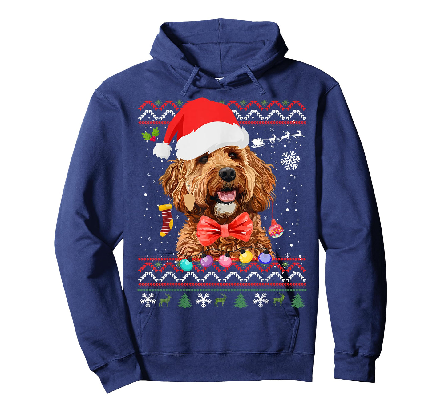 Cavapoo Christmas Outfit Idea For Women & Christmas Cavapoo T-Shirt