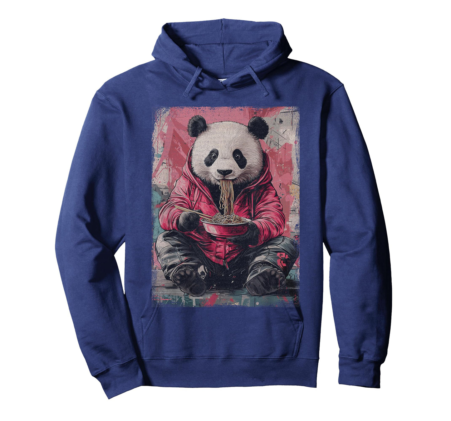 Cyberpunk Ramen Panda Y2K Manga Anime Japanese Streetwear T-Shirt