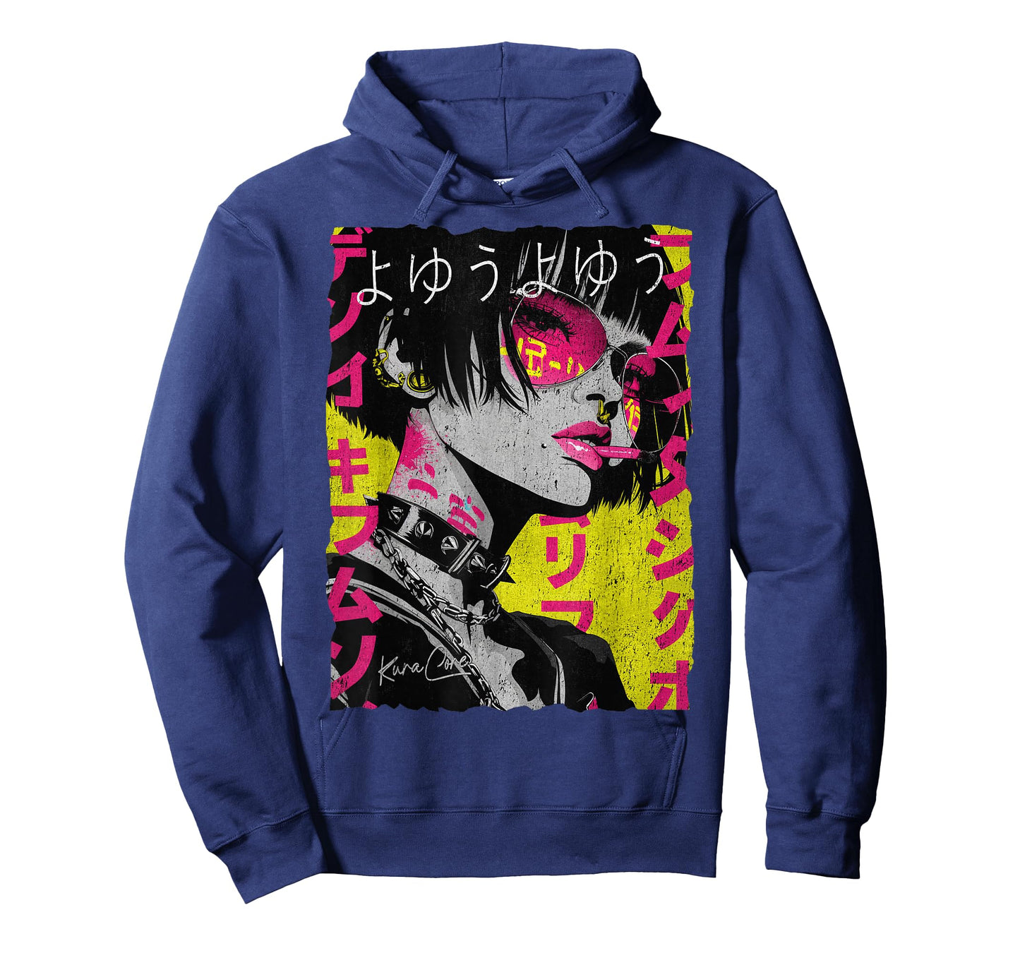Japanese Streetwear Cyberpunk Y2K Techwear Retro Manga Anime T-Shirt