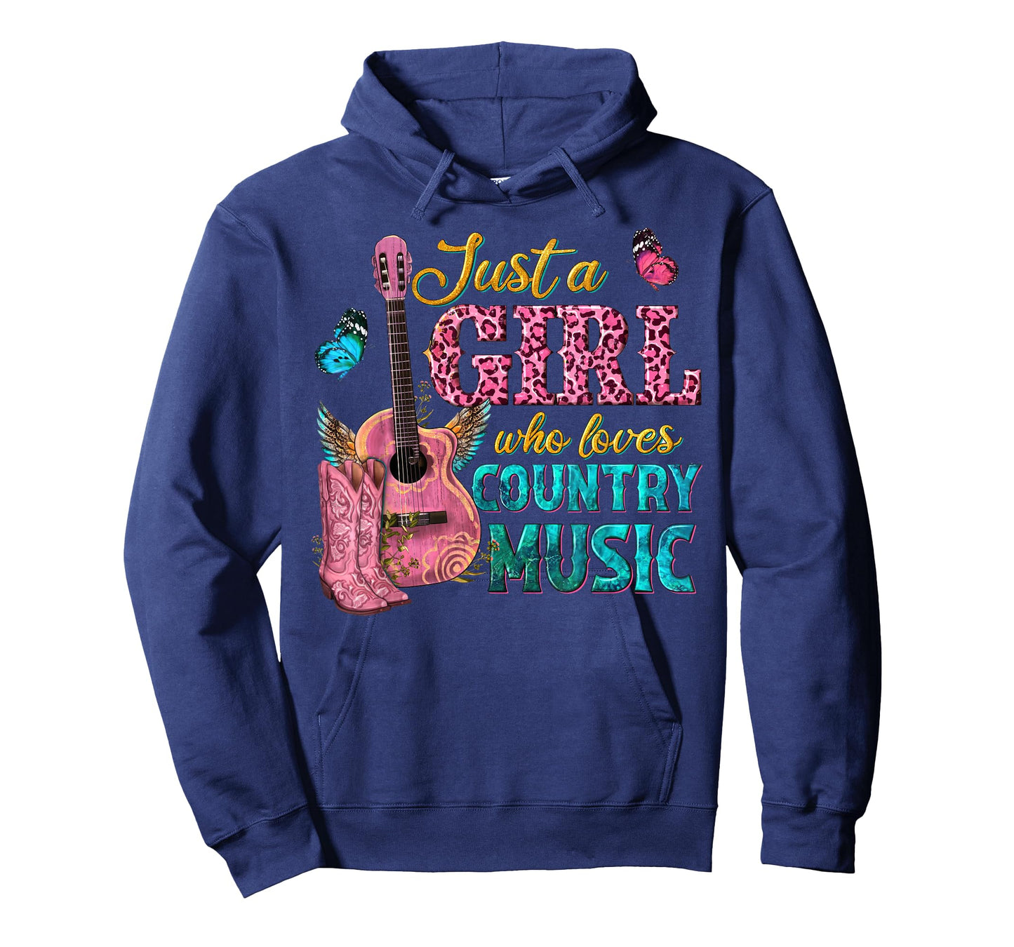 Just A Girl Who Loves Country Music T-Shirt