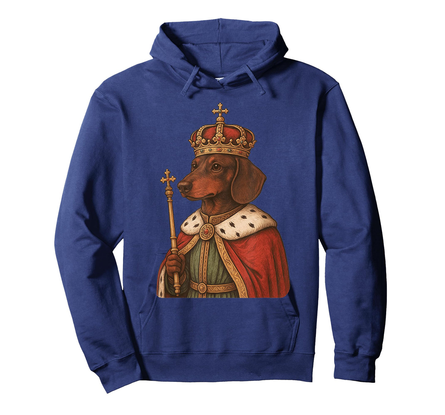 Dachshund is King Doxie Dog Dachshund Lover Men Women T-Shirt