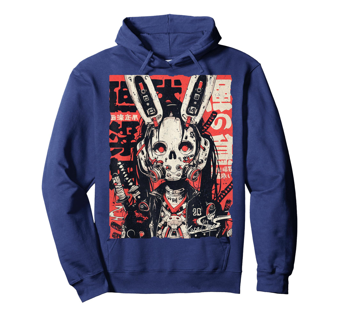 Japan Streetwear Cyberpunk Y2K Techwear Retro Manga Anime T-Shirt