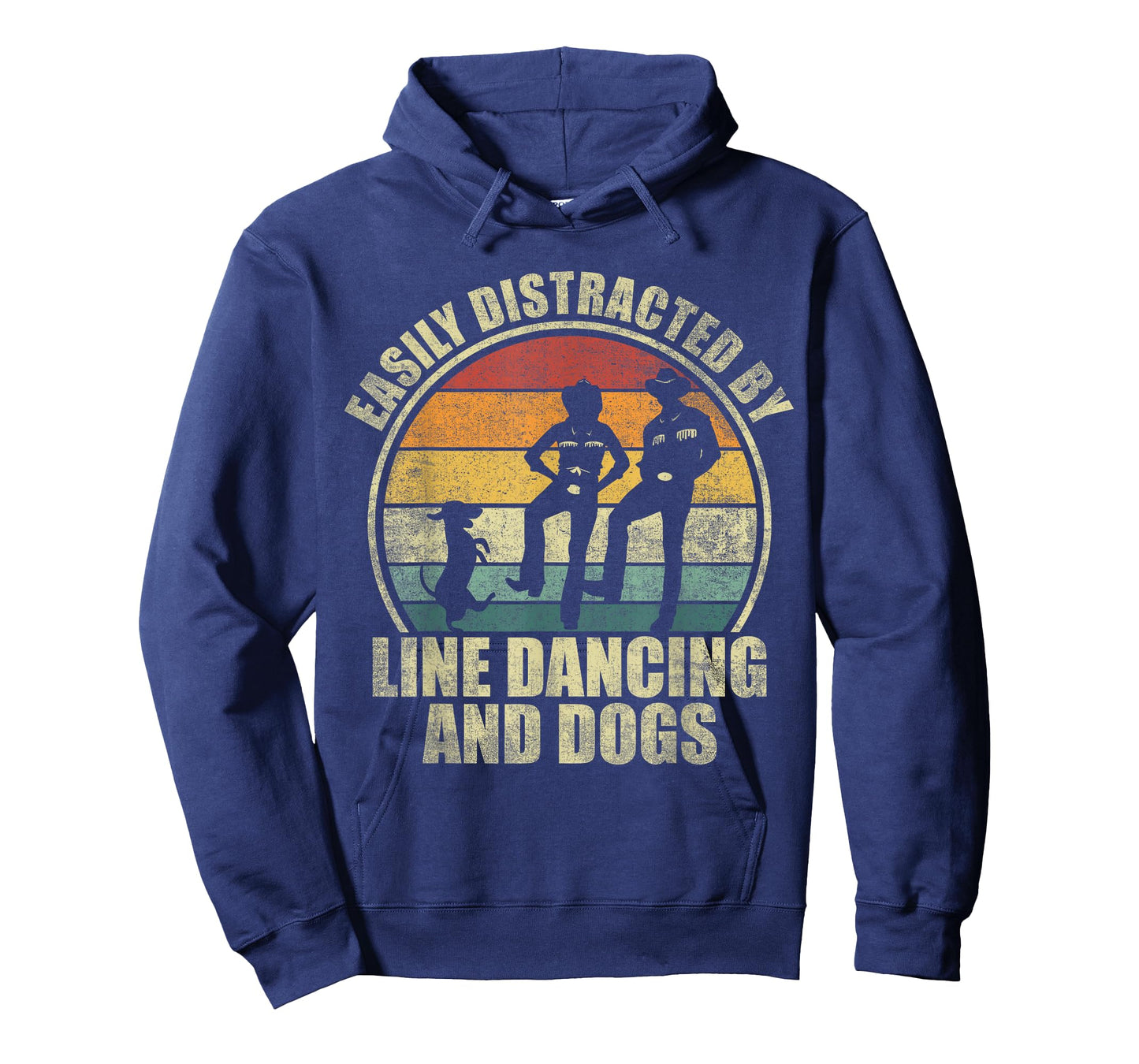 Easily distracted by line dancing and dogs. Line Dance lover T-Shirt