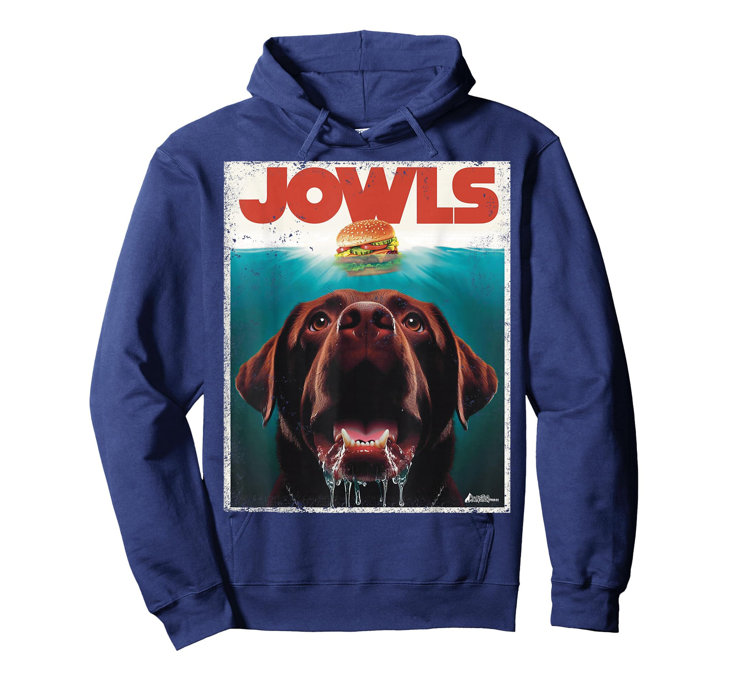 Funny Chocolate Lab Jowls, Labrador Retriever Dog Mom Dad T-Shirt