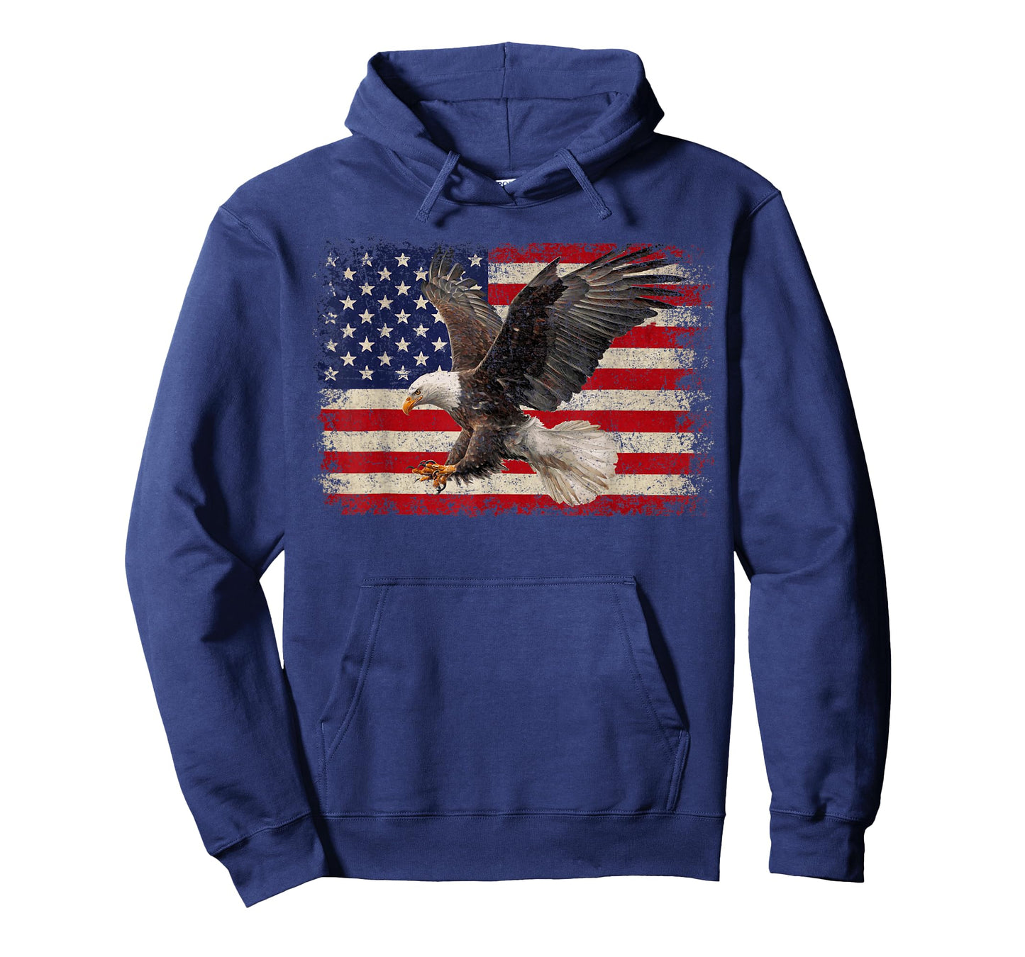 Patriotic Eagle 4th of July Men Women Kids American Flag USA T-Shirt