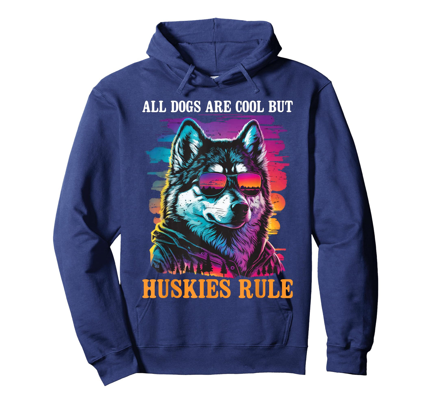 All Dogs are Cool But Huskies Rule - Siberian Husky Dog Love T-Shirt