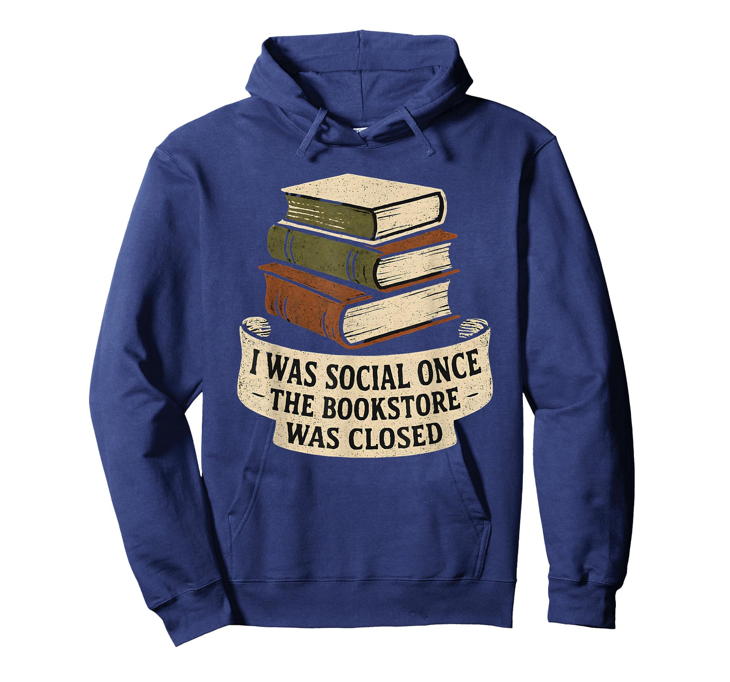 Book Lover Humor I was Social Once Closed Bookstore T-Shirt