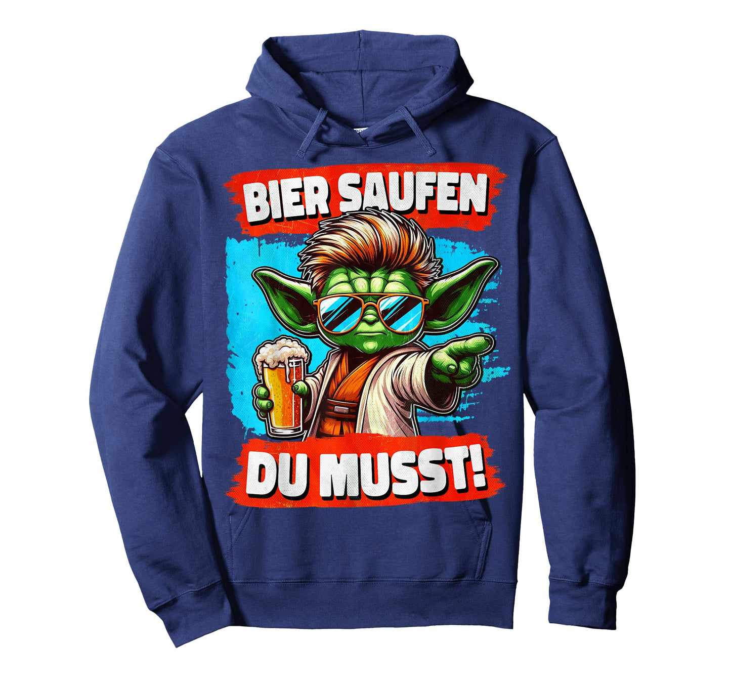 Bier Saufen Du musst - Funny Sayings [German Language] T-Shirt