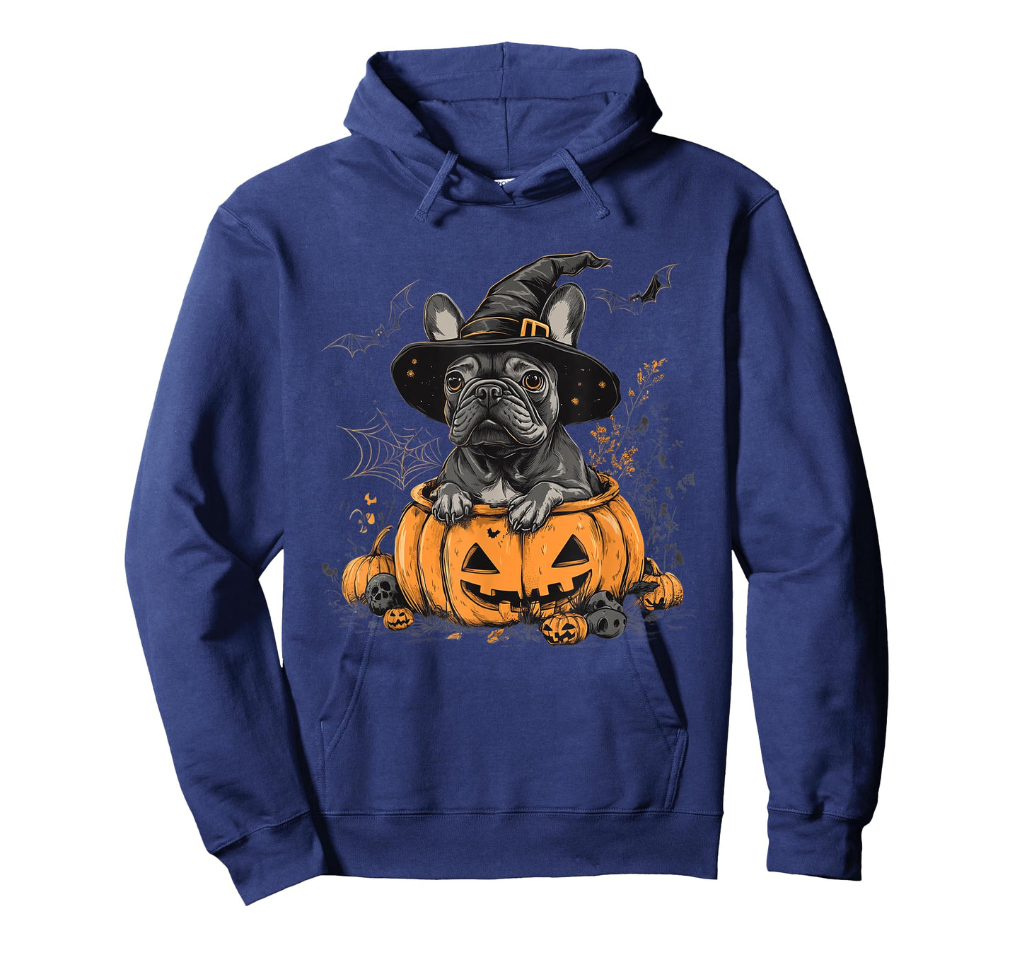 French Bulldog Dog Pumpkin Halloween Thanksgiving Men Women T-Shirt
