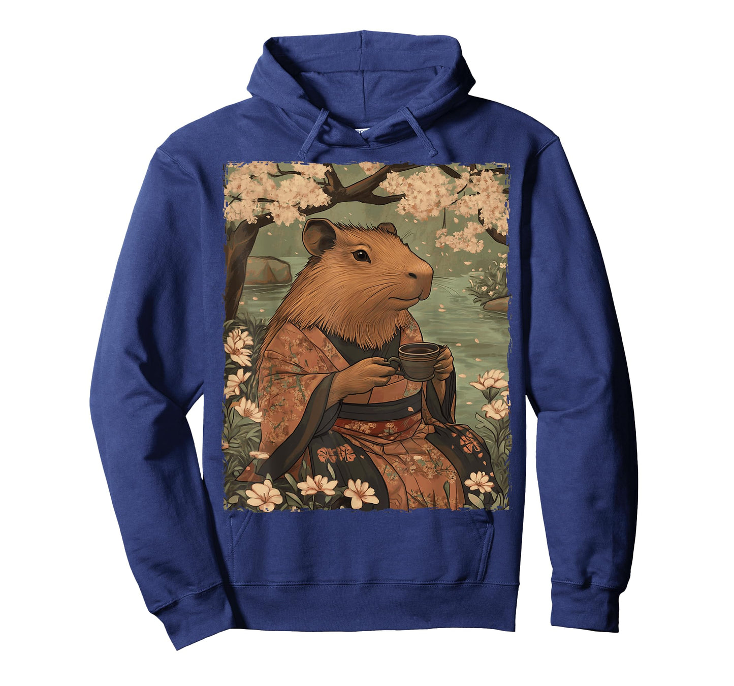 Funny Graphic Capybara Japanese Anime T-Shirt