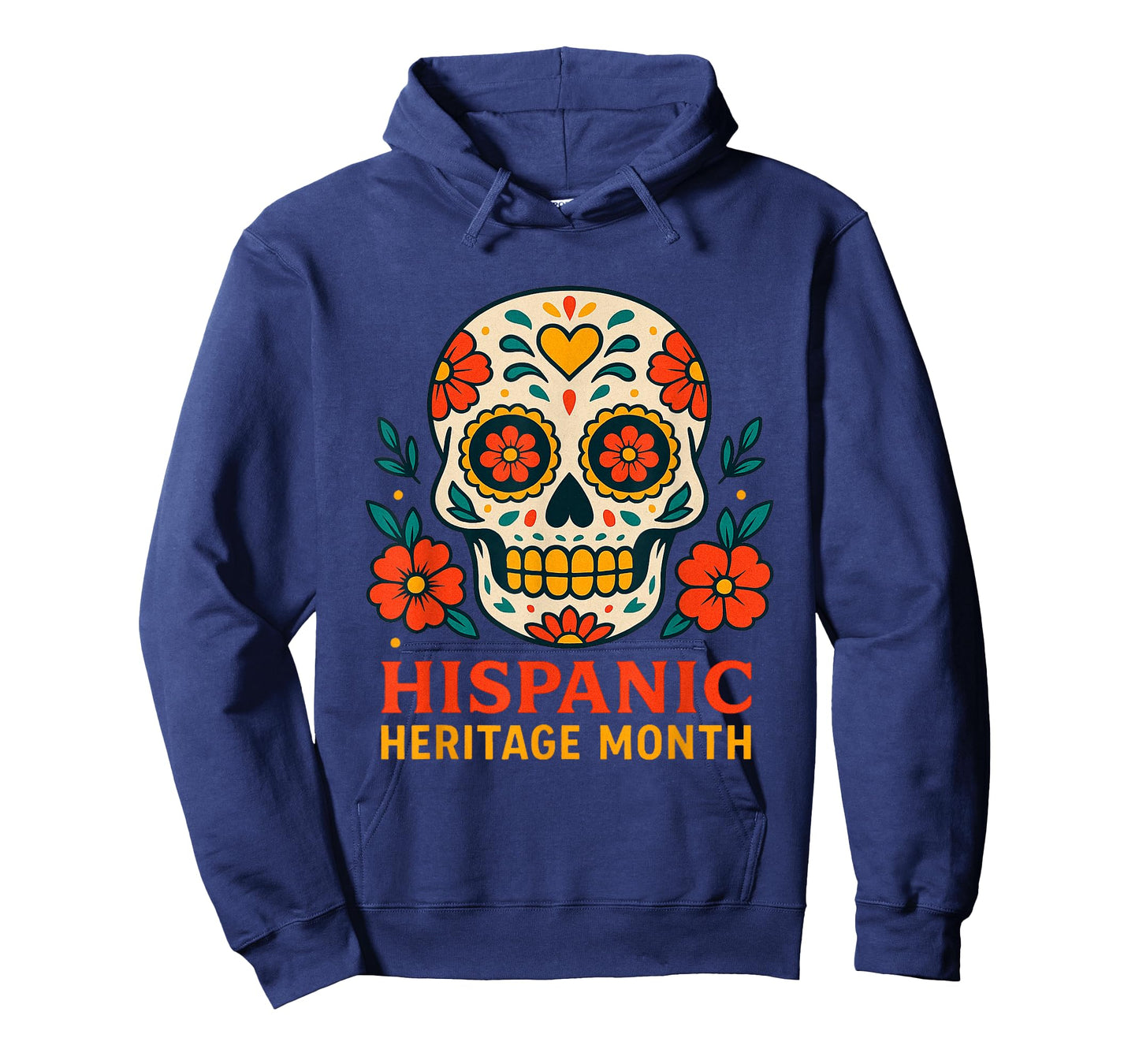 Hispanic Heritage Month Skull Latino Flags Countries Women T-Shirt