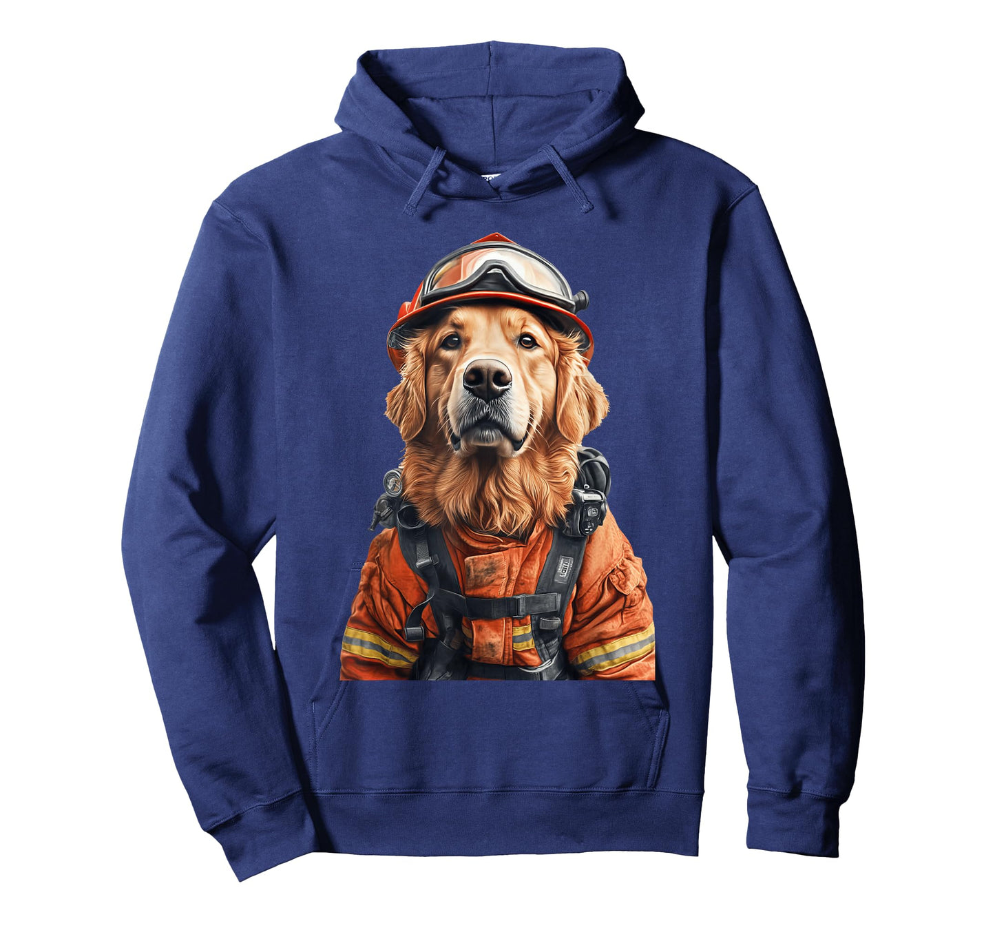 Golden Retriever Firefighter T-Shirt