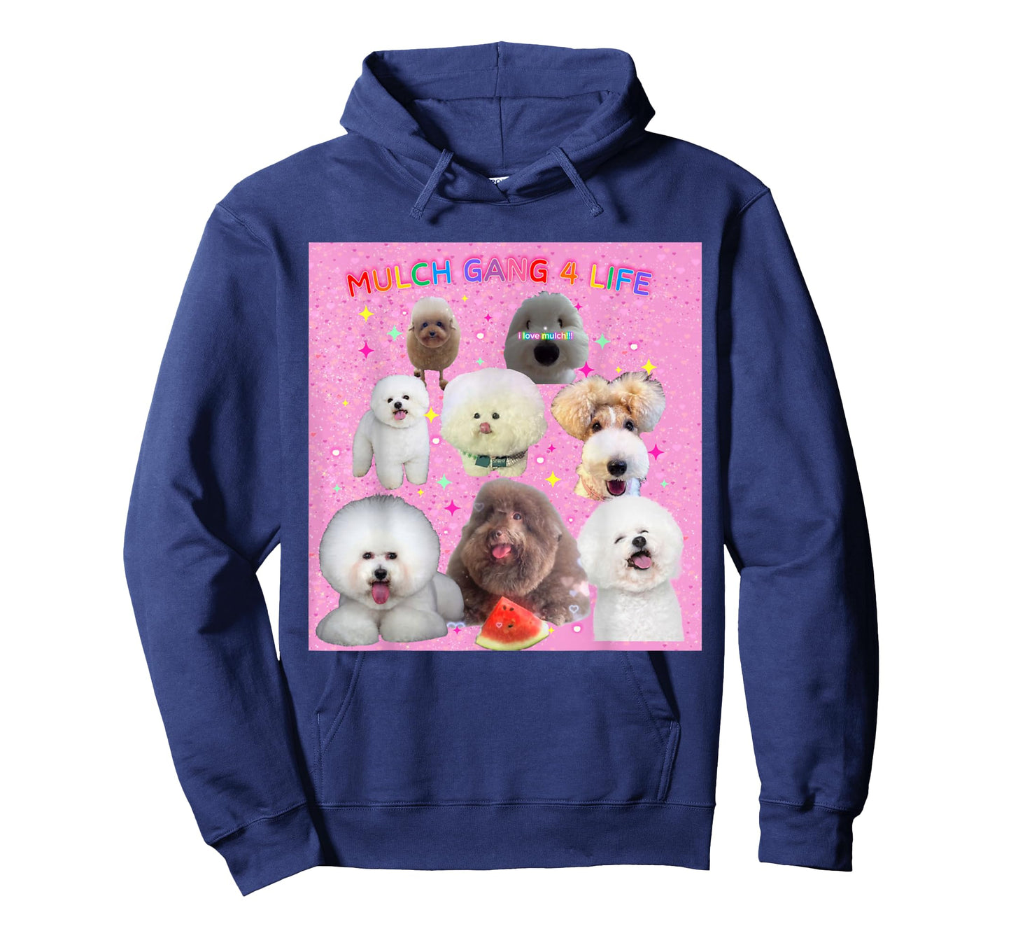 Mulch Gang 4 Life MulchMaxxing Puppy Dog Meme Mulchposting T-Shirt