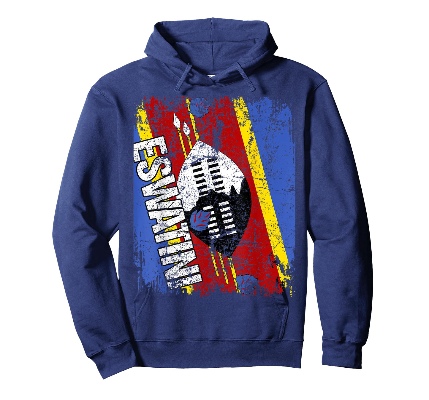 ESWATINI Flag Vintage Distressed SWAZILAND ESWATINI SWAZI T-Shirt