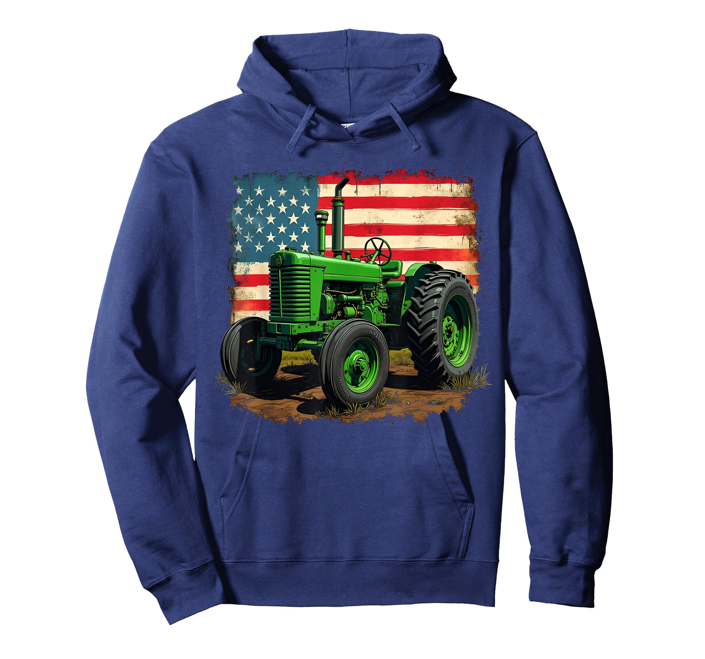 Agriculture Farm Tractor USA Flag tractor American farm USA T-Shirt