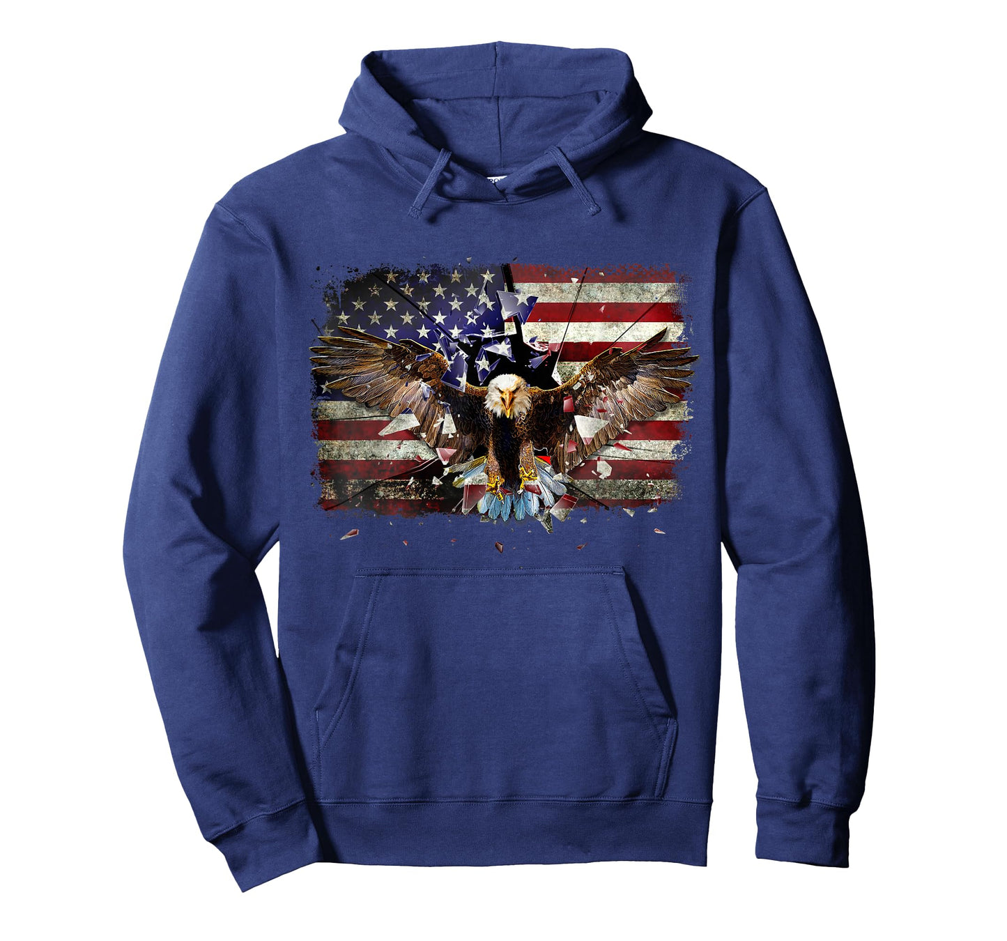 American Bald Eagle USA Flag Patriotic Eagle 4th of July T-Shirt