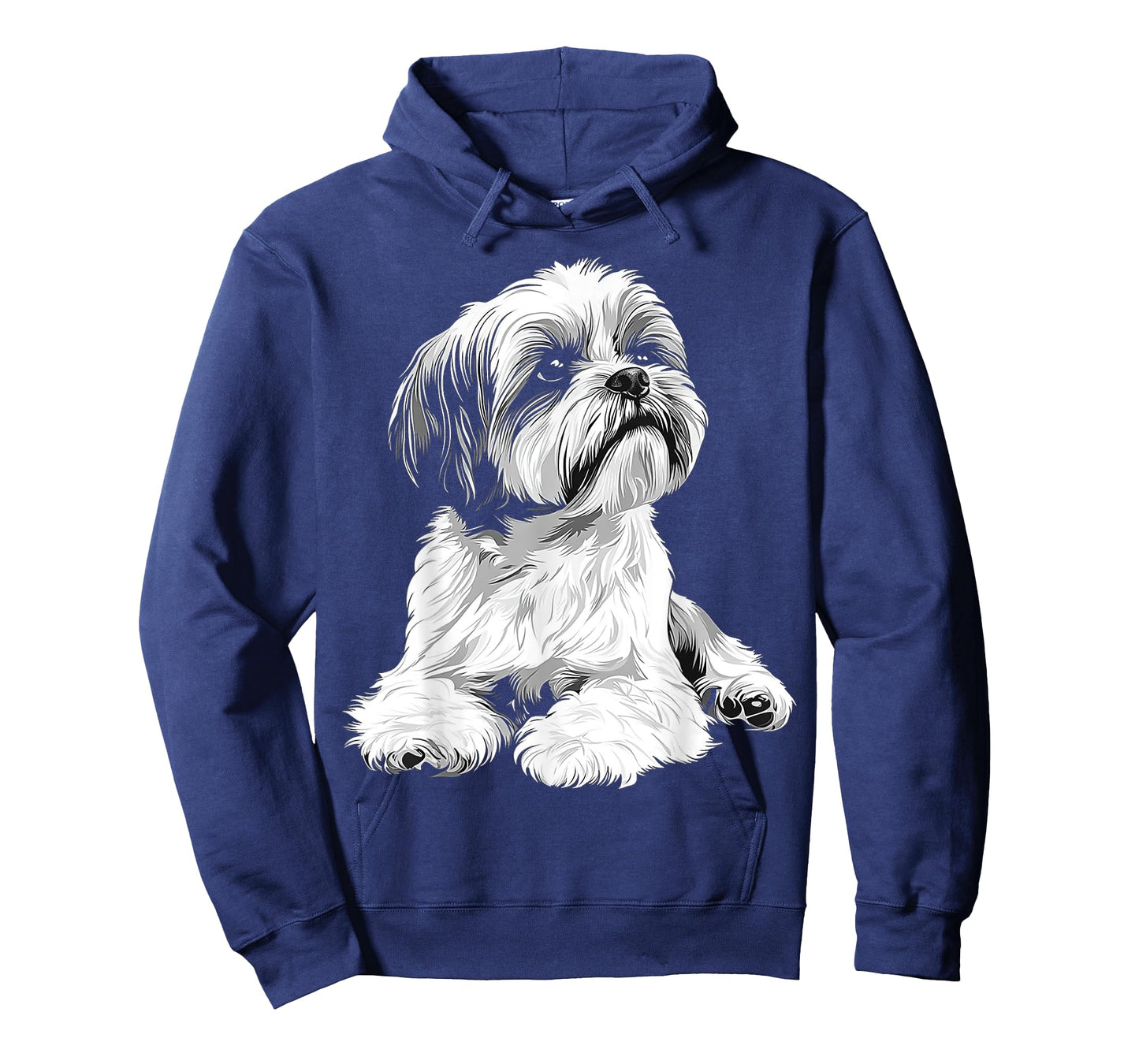 Shih Tzu Dog Motif Pet Illustration Shih Tzu T-Shirt for Men Women Kids