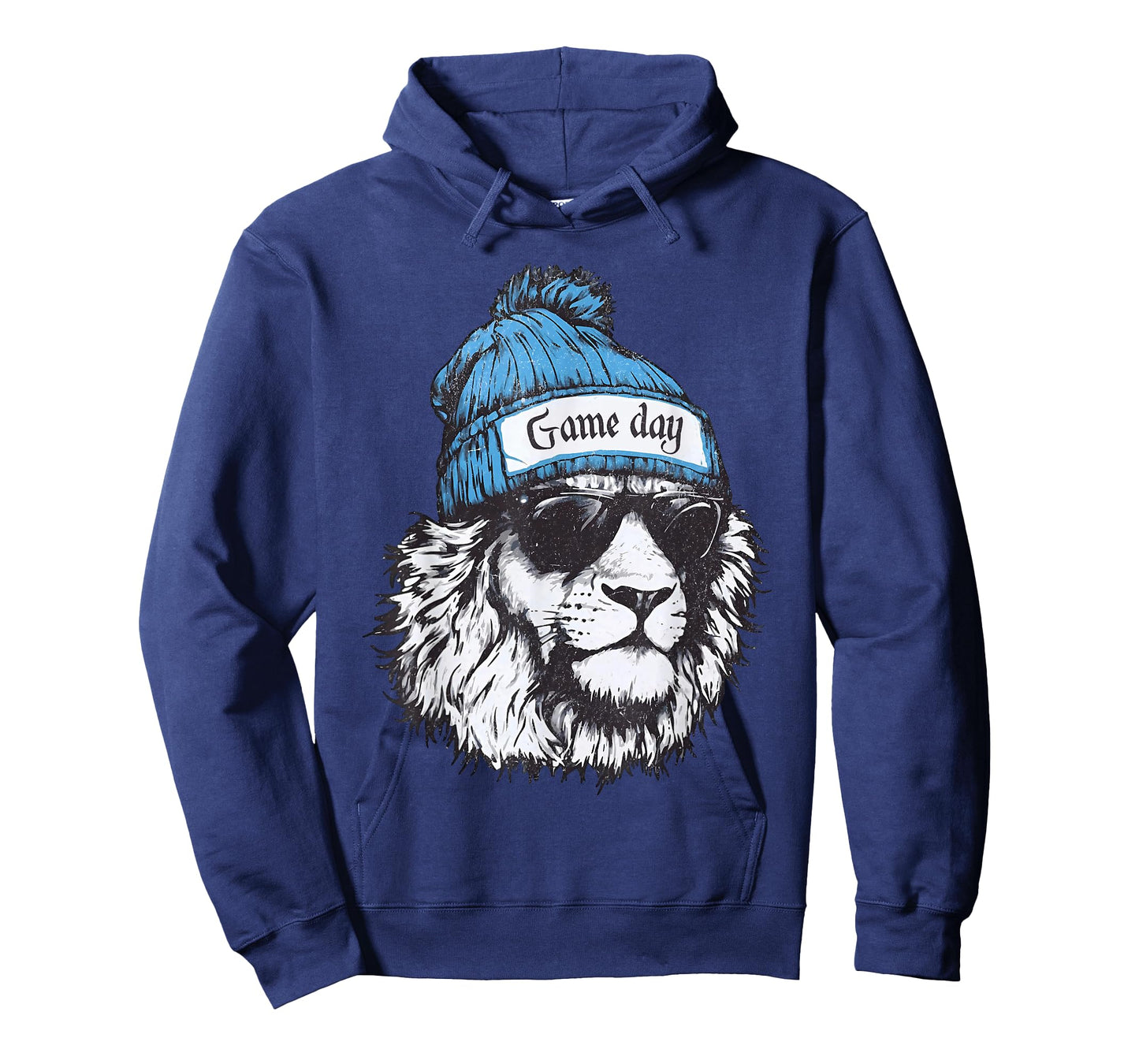 Touchdown American Football Game Day Thanksgiving Lion Cool T-Shirt