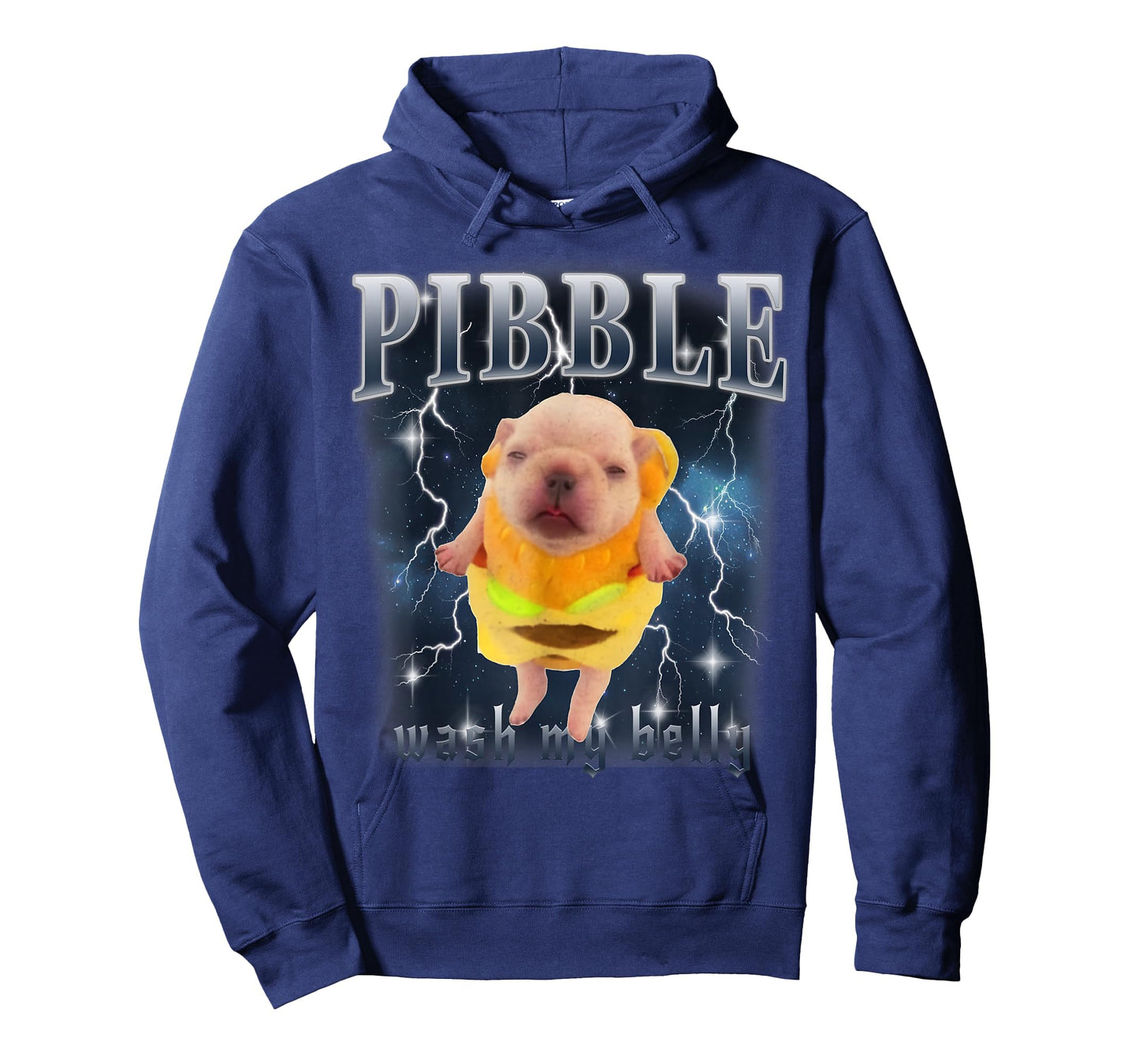 Funny Pibble Meme Wash My Belly Clean My Belly Meme T-Shirt