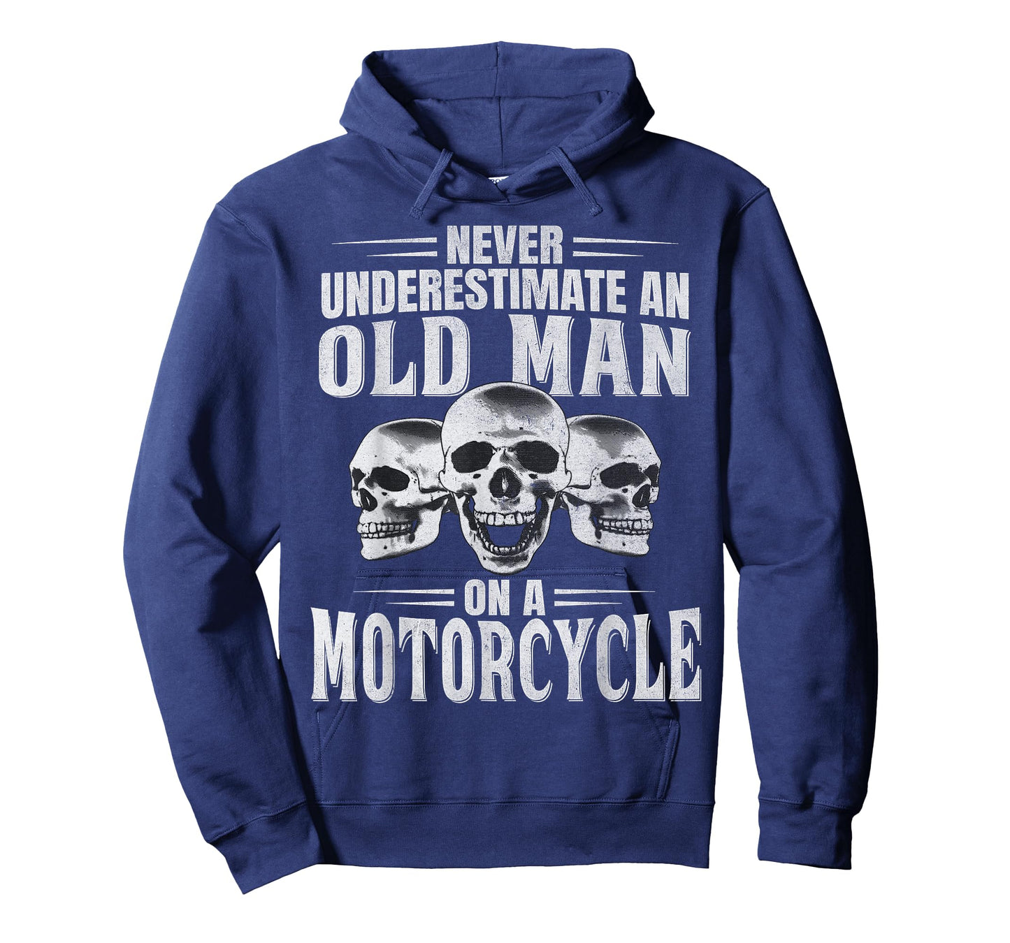 Funny Never Underestimate an Old Man on a Motorcycle Biker T-Shirt