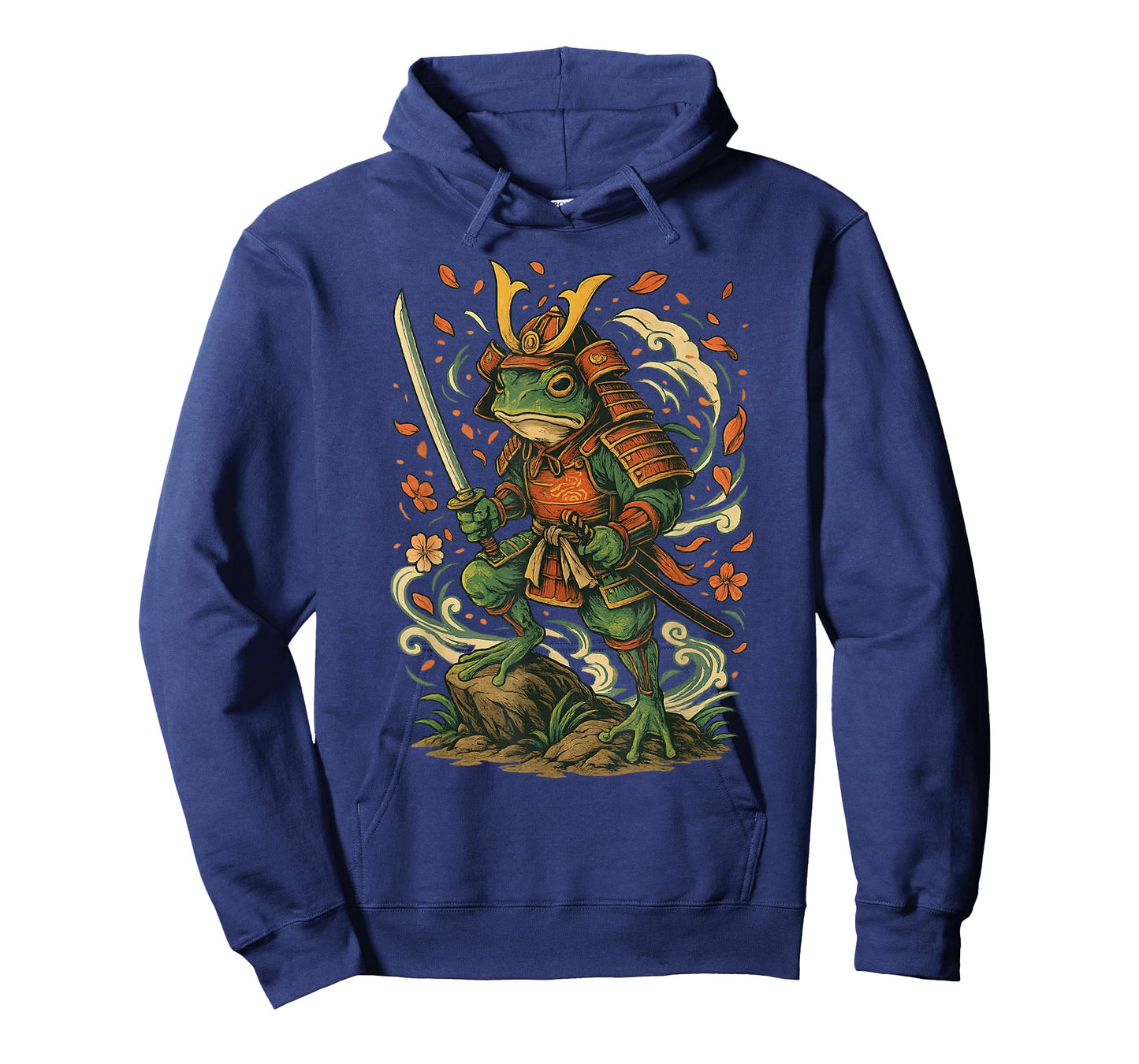 Samurai Frog Warrior Japanese for Boys Kids Men Women T-Shirt