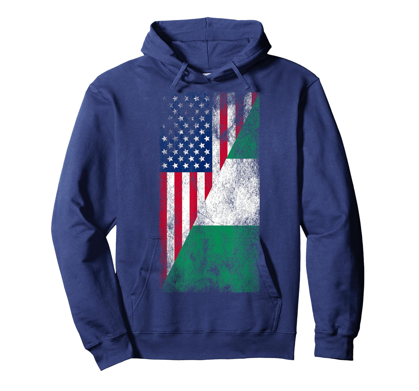 USA & Nigeria Flags - United States of America, Nigerian T-Shirt