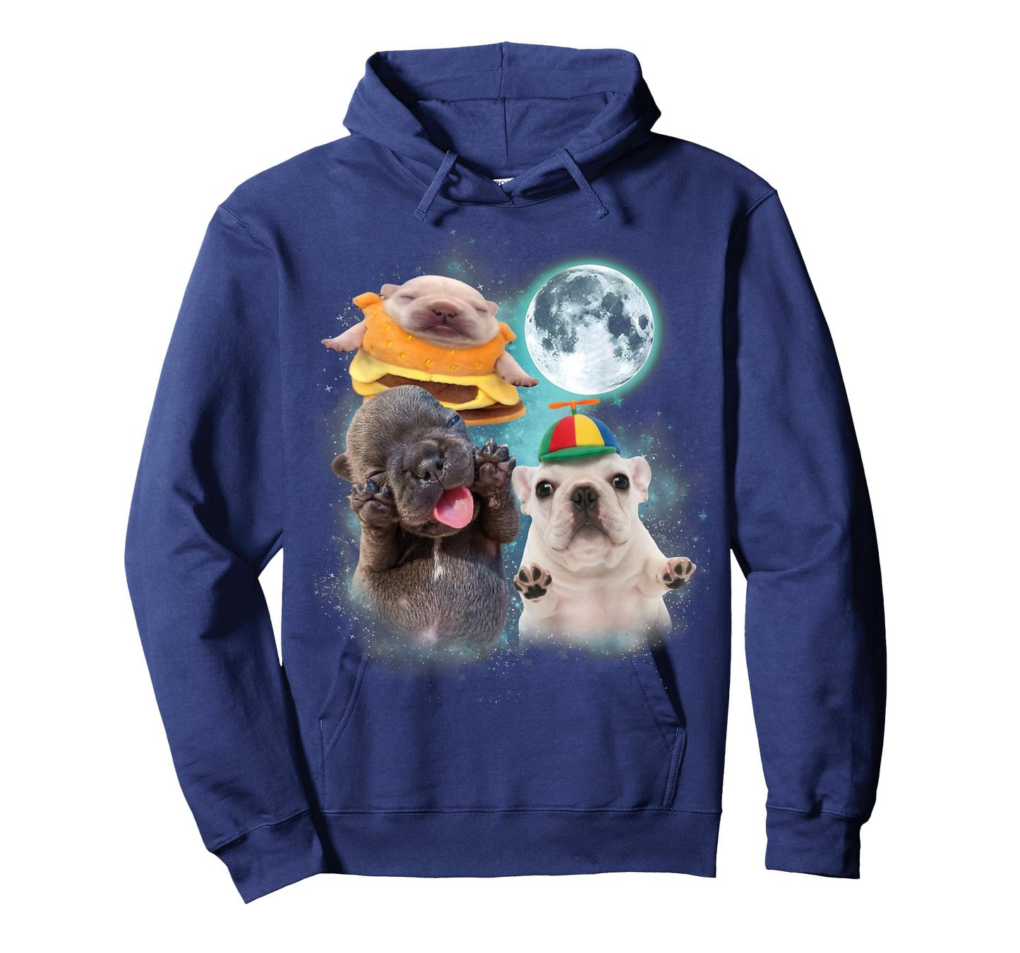 Three Pibble Moon Funny Pibble Meme for Men Women Kids T-Shirt