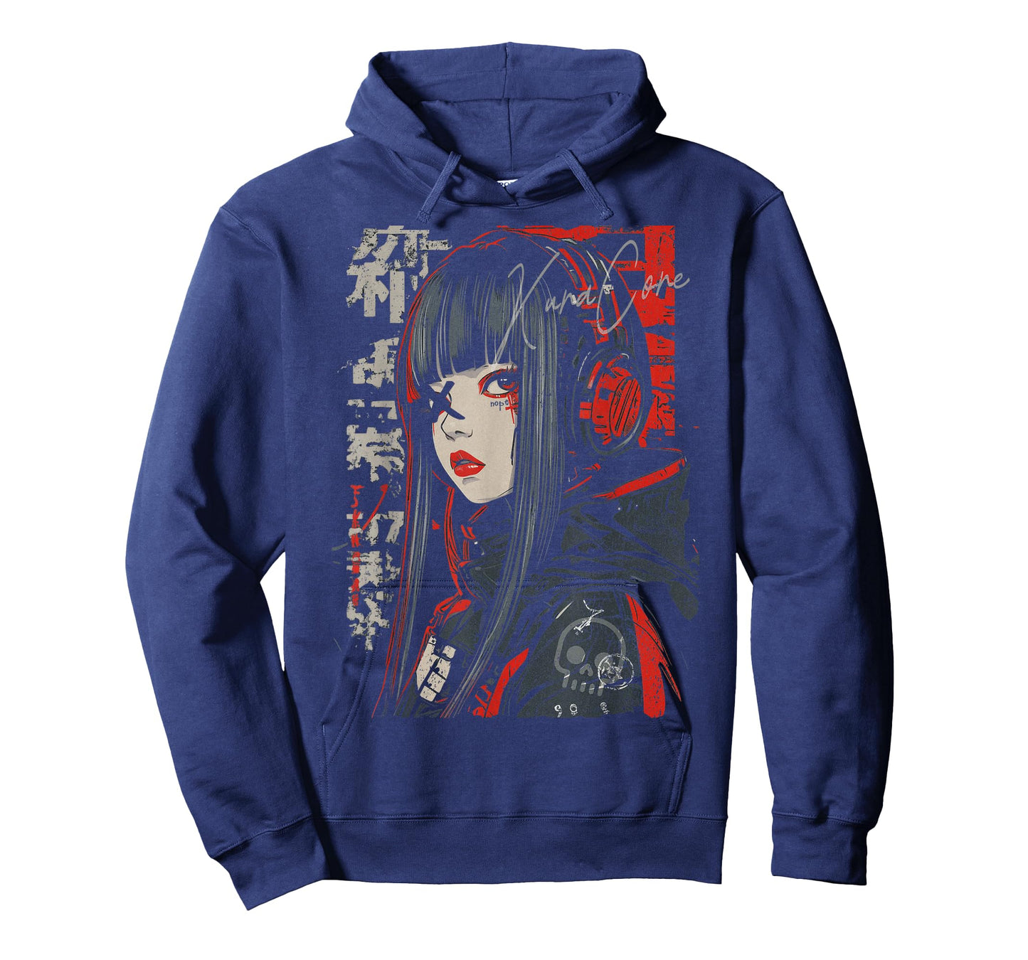 Japanese Streetwear Cyberpunk Y2K Techwear Retro Manga Anime T-Shirt