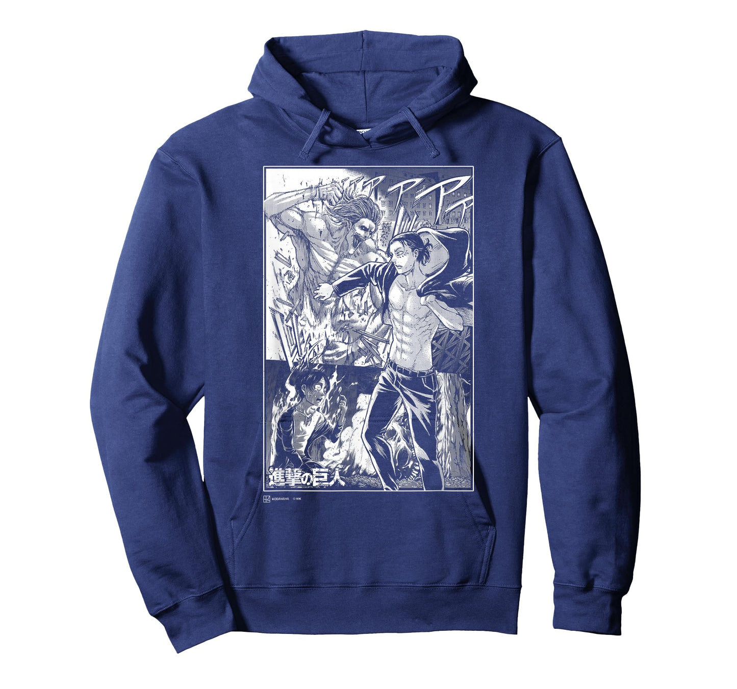 Attack on Titan Eren Yeager Titan Transformation Manga Style T-Shirt
