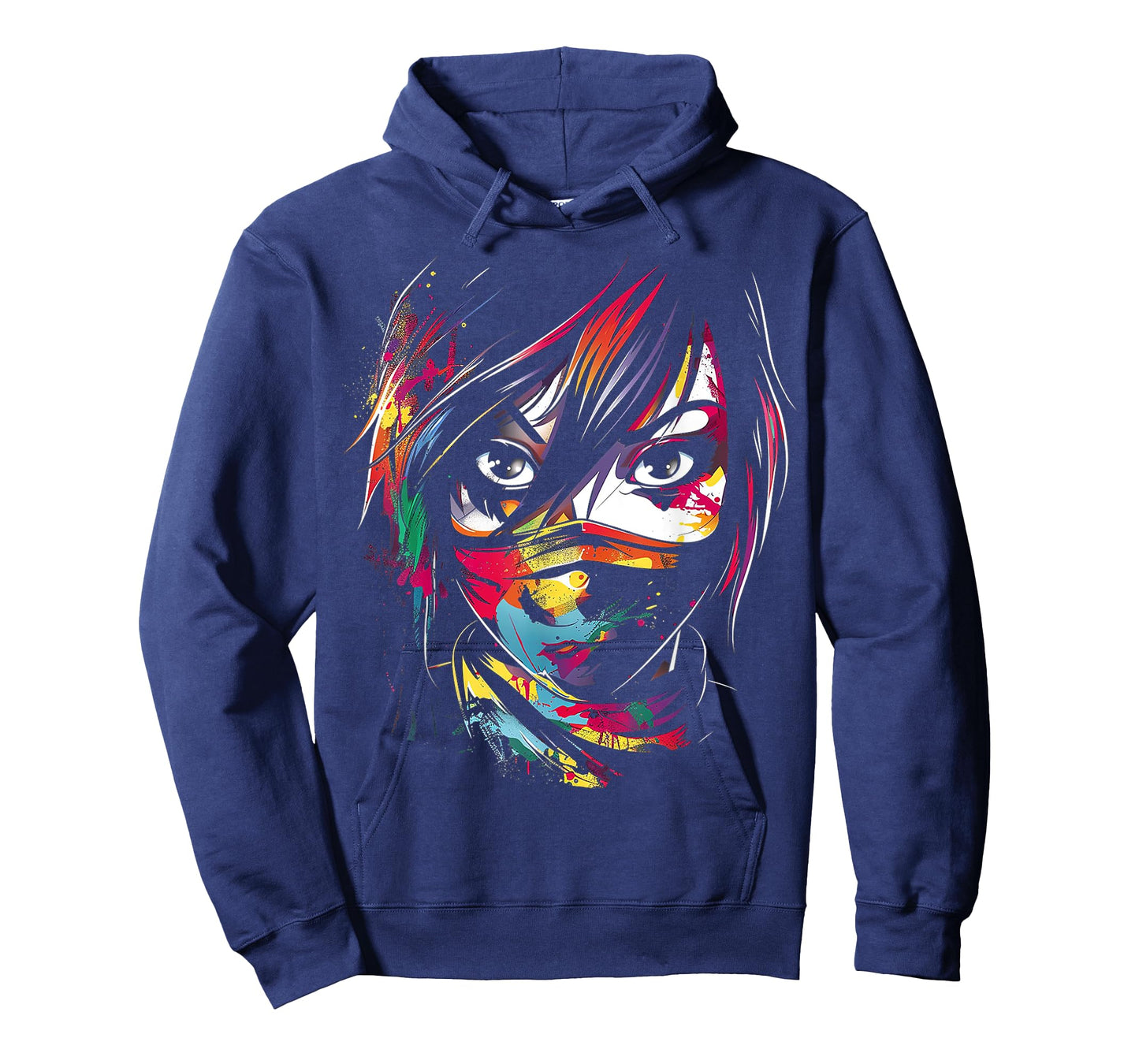 Anime Manga Motif Colorful Artwork Anime T-Shirt