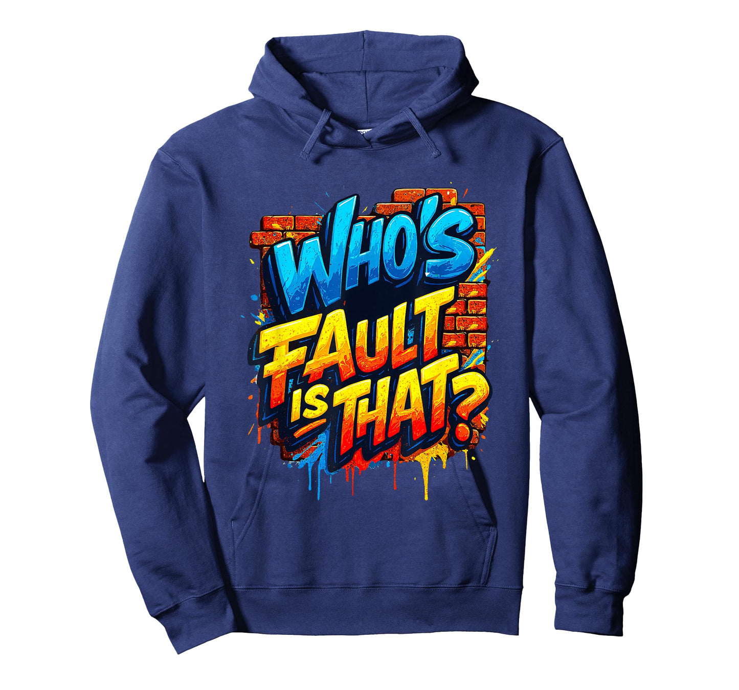 Great Who's Fault is That Emblem Costume T-Shirt