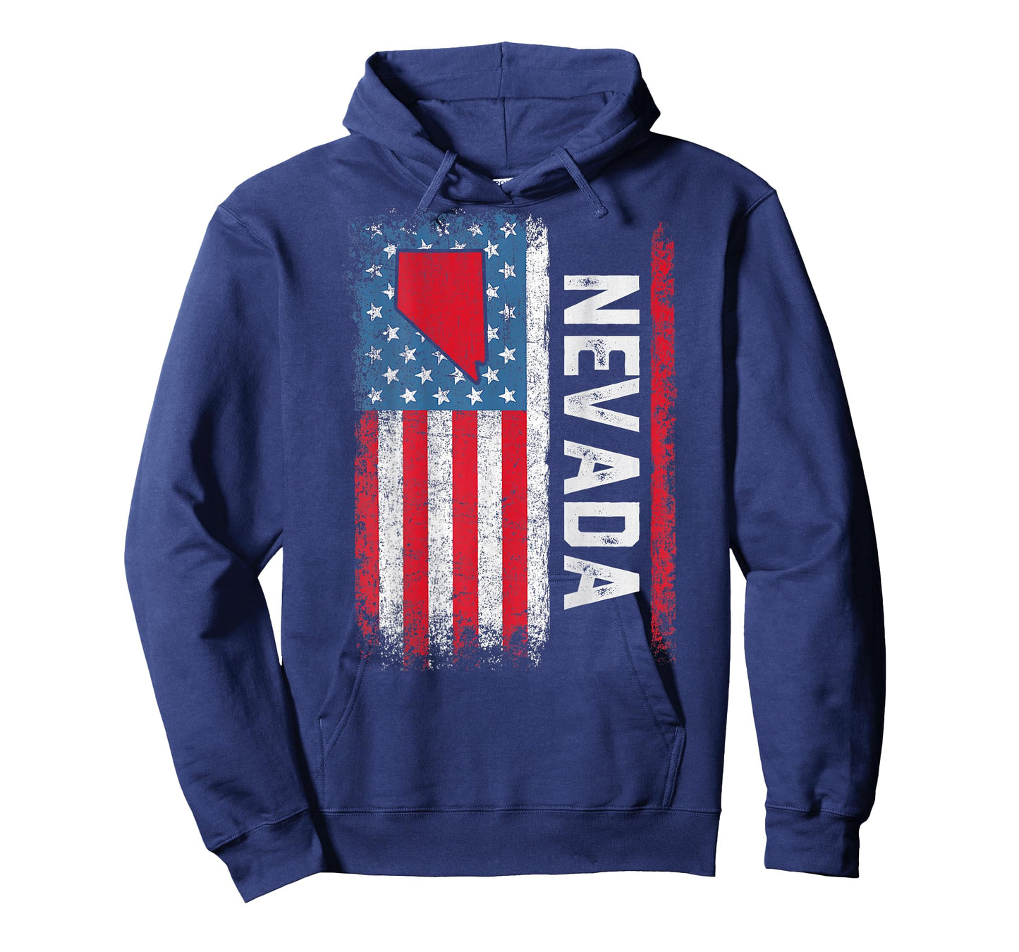 Vintage Nevada State USA Flag Shirt Nevada (On Back) T-Shirt