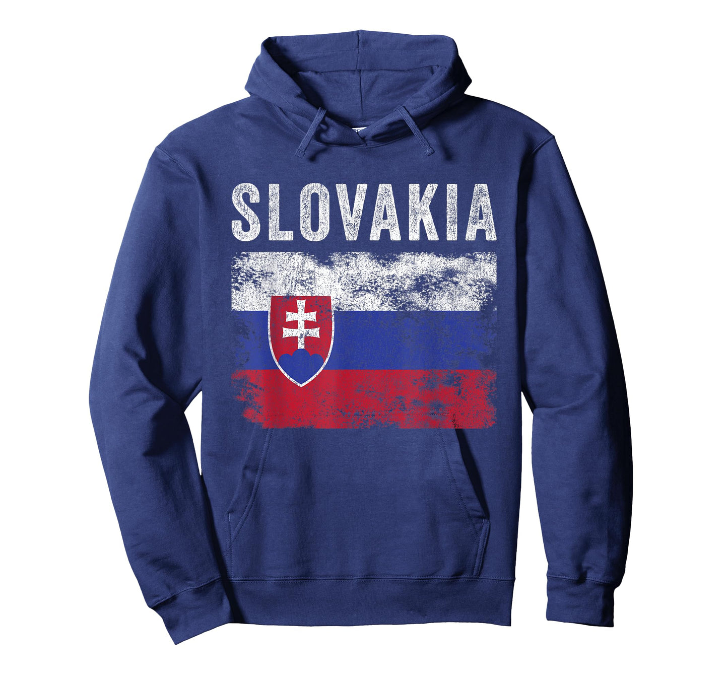 Slovakia Flag Distressed - Men Women Kids - Slovak Flag T-Shirt