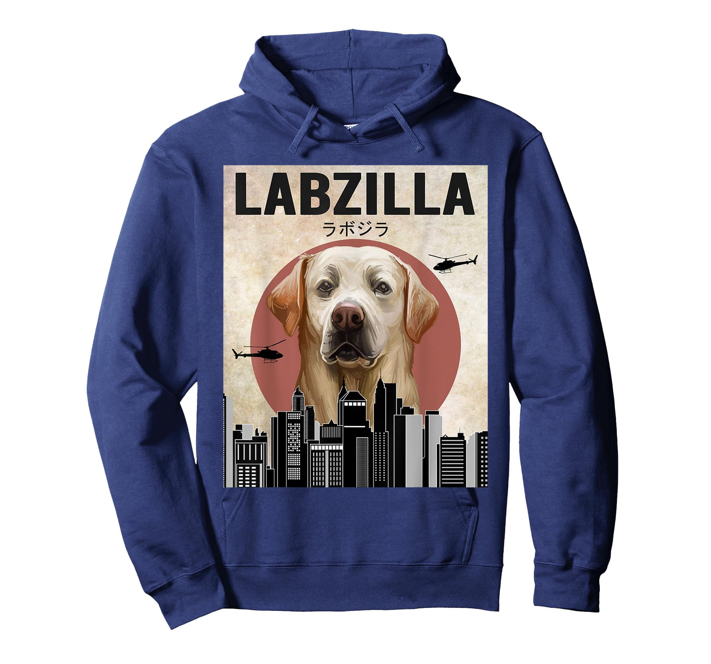 Labzilla Funny Labrador Retriever Dog Lover Men Women Girls Kids T-Shirt