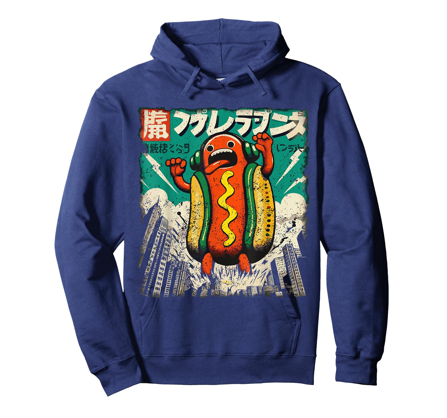 Kaiju Hot Dog Japanese Anime Monster Hotdog T-Shirt
