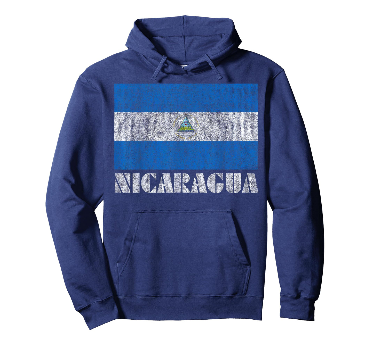 Nicaragua Flag Shirt Retro Vintage Country Men Women Gift T-Shirt