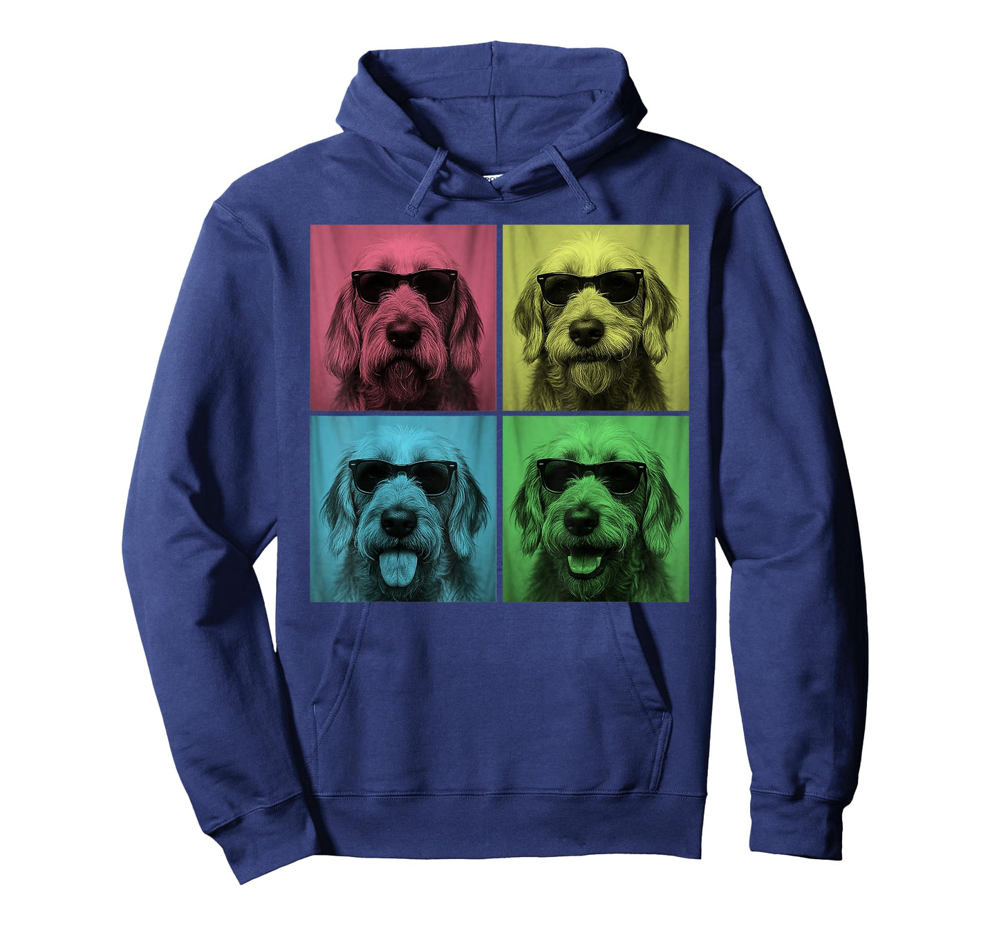 Spinone Italiano Pop Art Funny Dog Lover Photo Booth T-Shirt for Men Women Kids