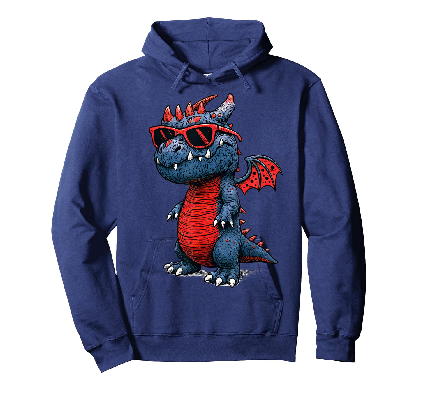 Dragon in Bold Shades Sunglasses for Kid Boy Toddler Vintage T-Shirt