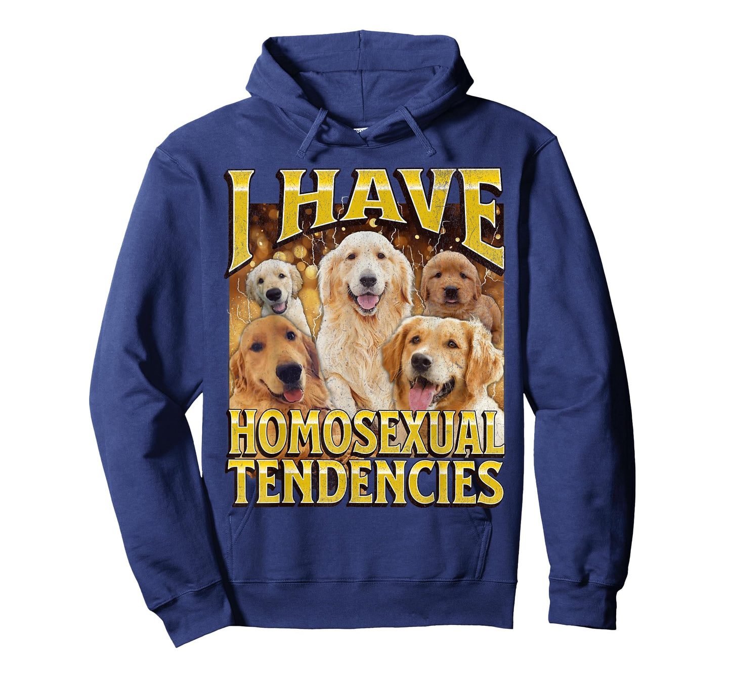 I Have Homosexual Tendencies Funny Gay Dog Meme Bootleg T-Shirt for Men Women