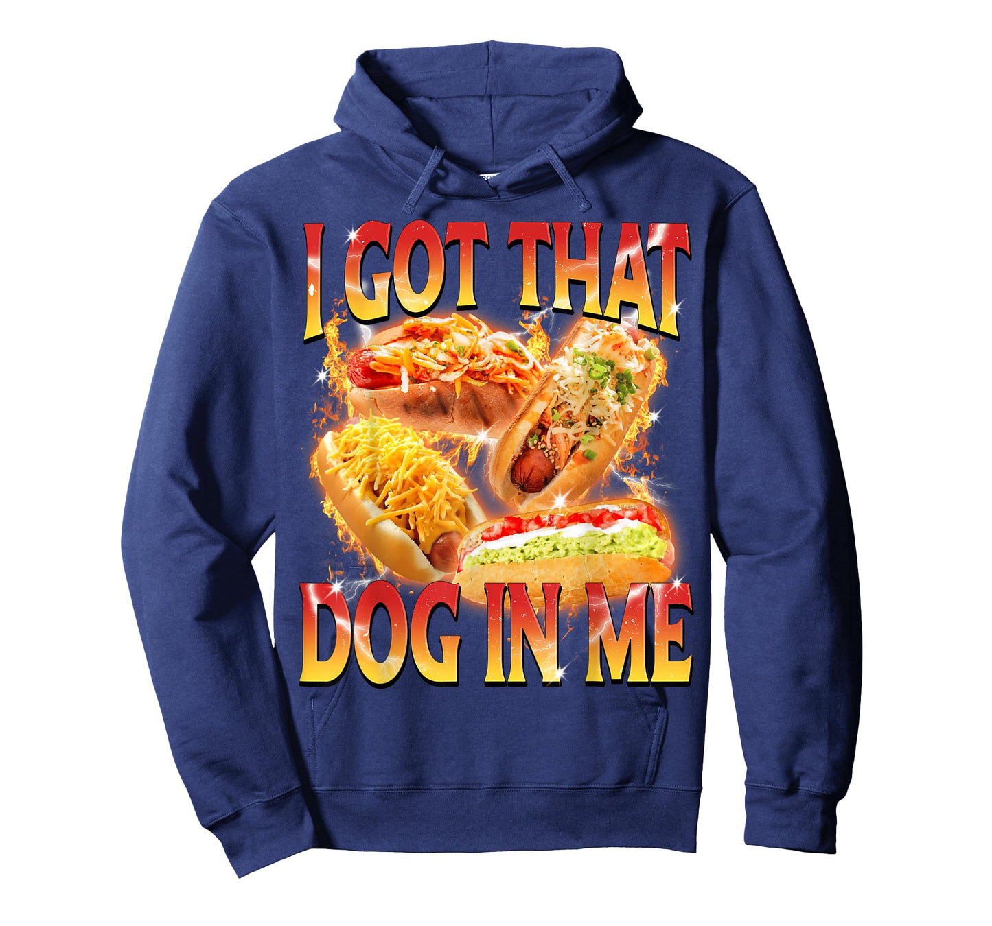 I Got That Dog in Me Funny Hot Dog Glizzy Meme Bootleg T-Shirt